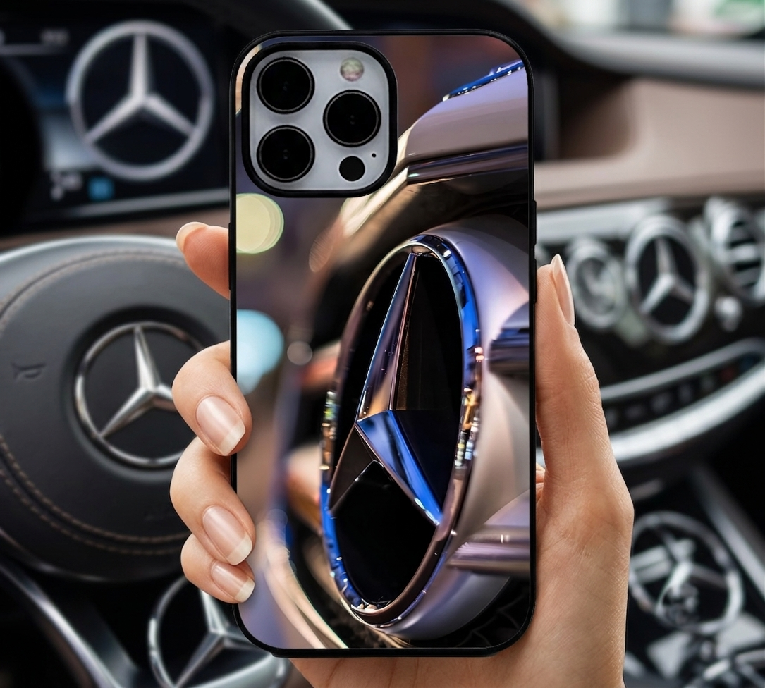 Close Up Mercedes Grille Case