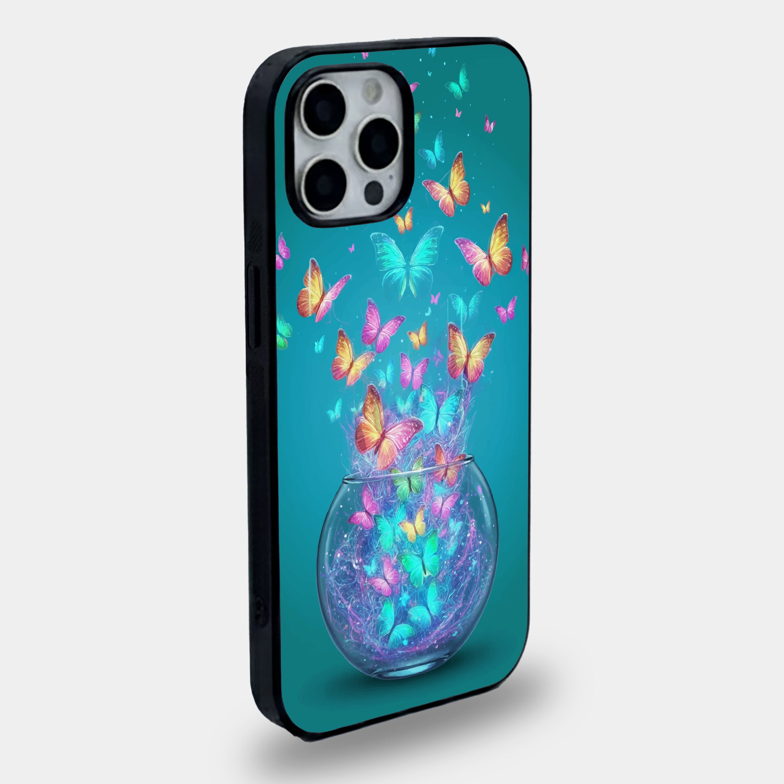 Ethereal Emergence Butterfly | Premium Glass iPhone Mobile Cover Case