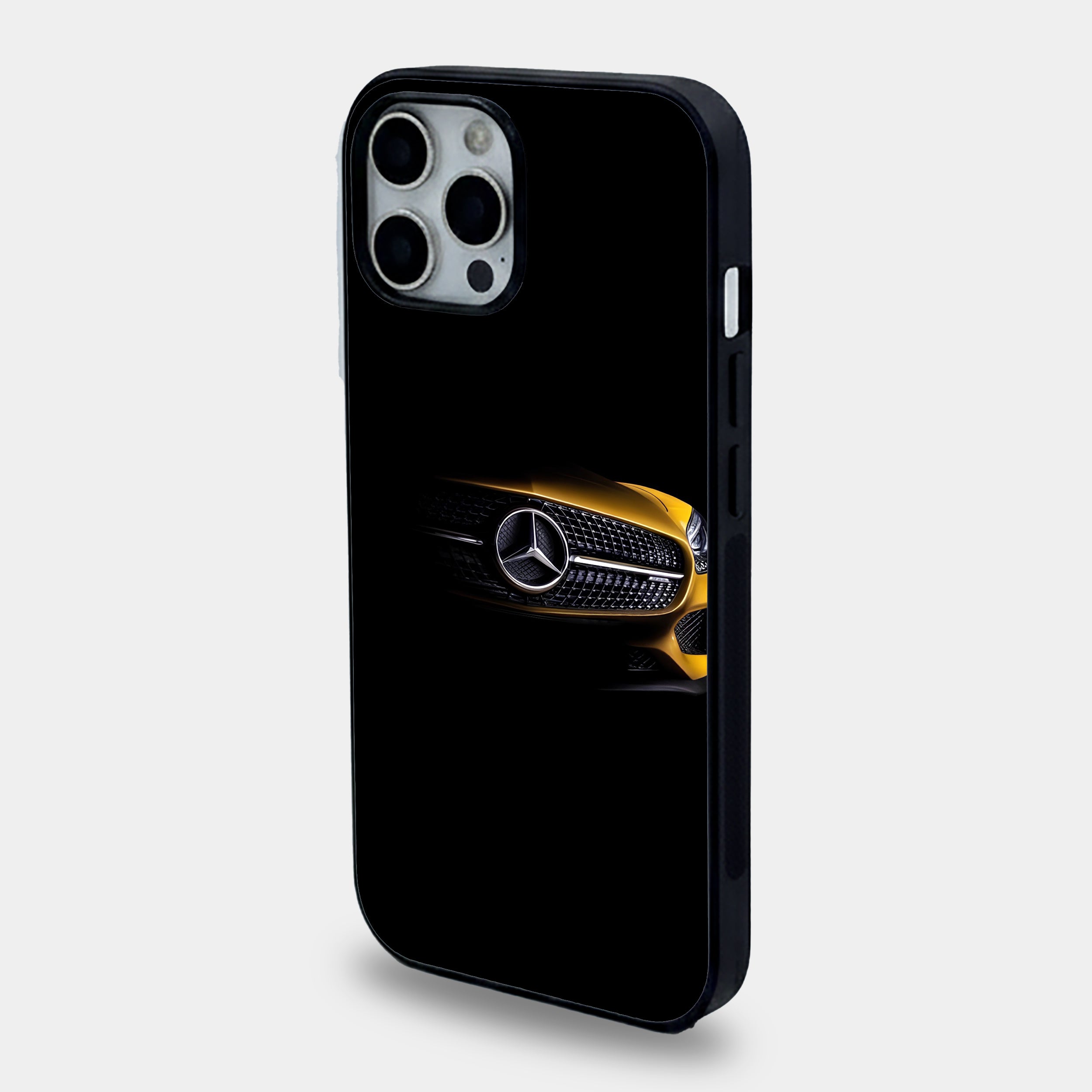 Golden Mercedes Stealth Grill