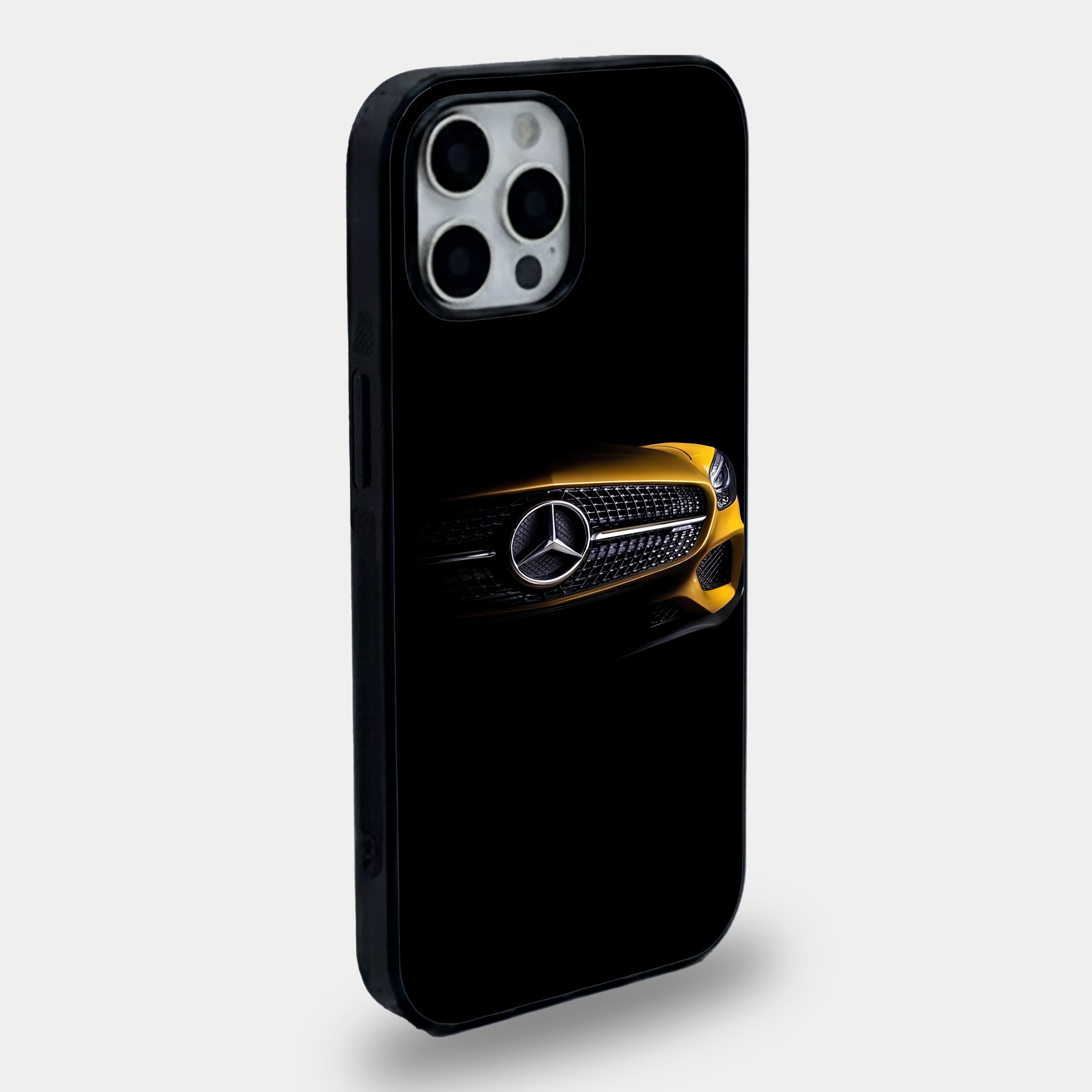 Golden Mercedes Stealth Grill