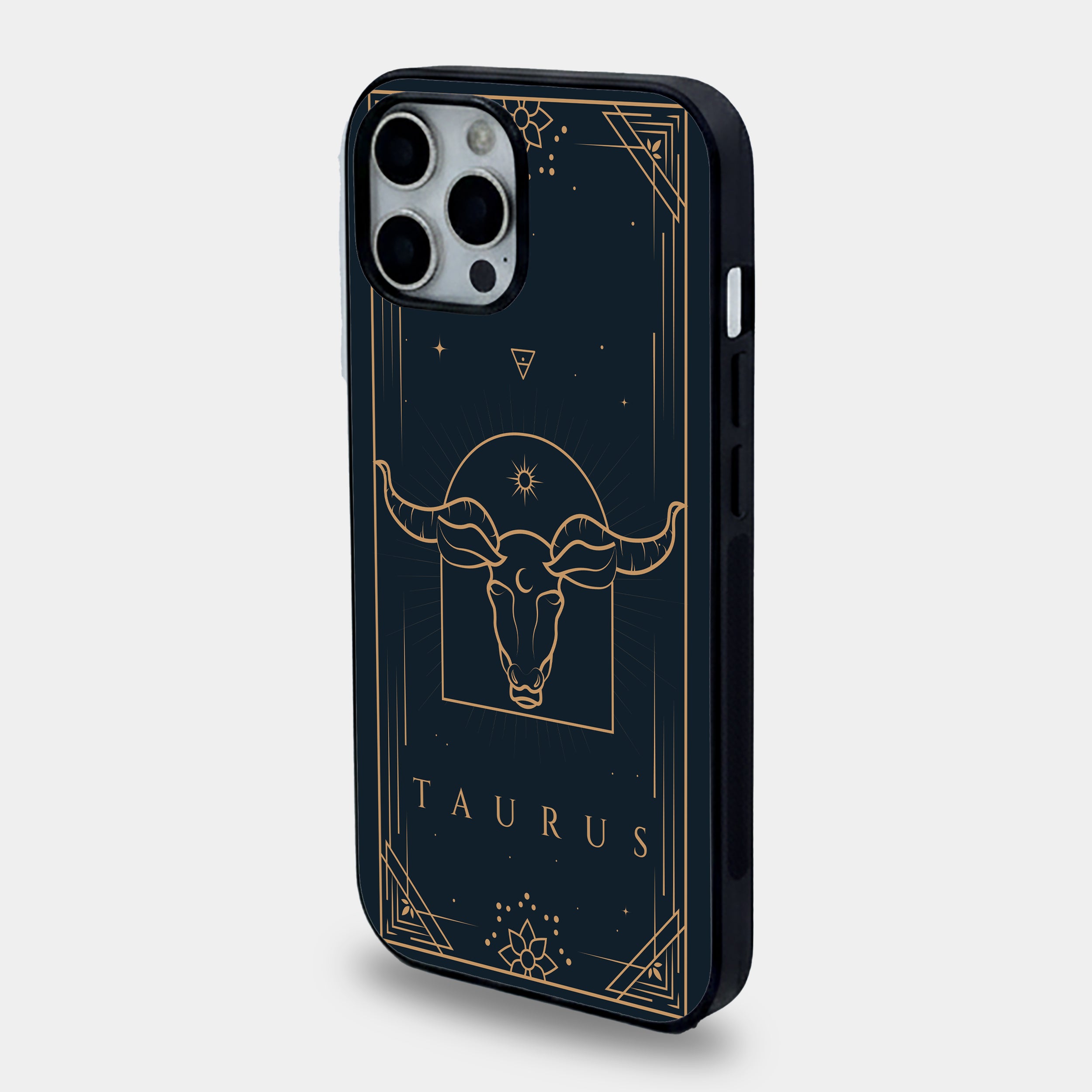 Taurus Zodiac Celestial | Premium Glass iPhone Mobile Cover Case