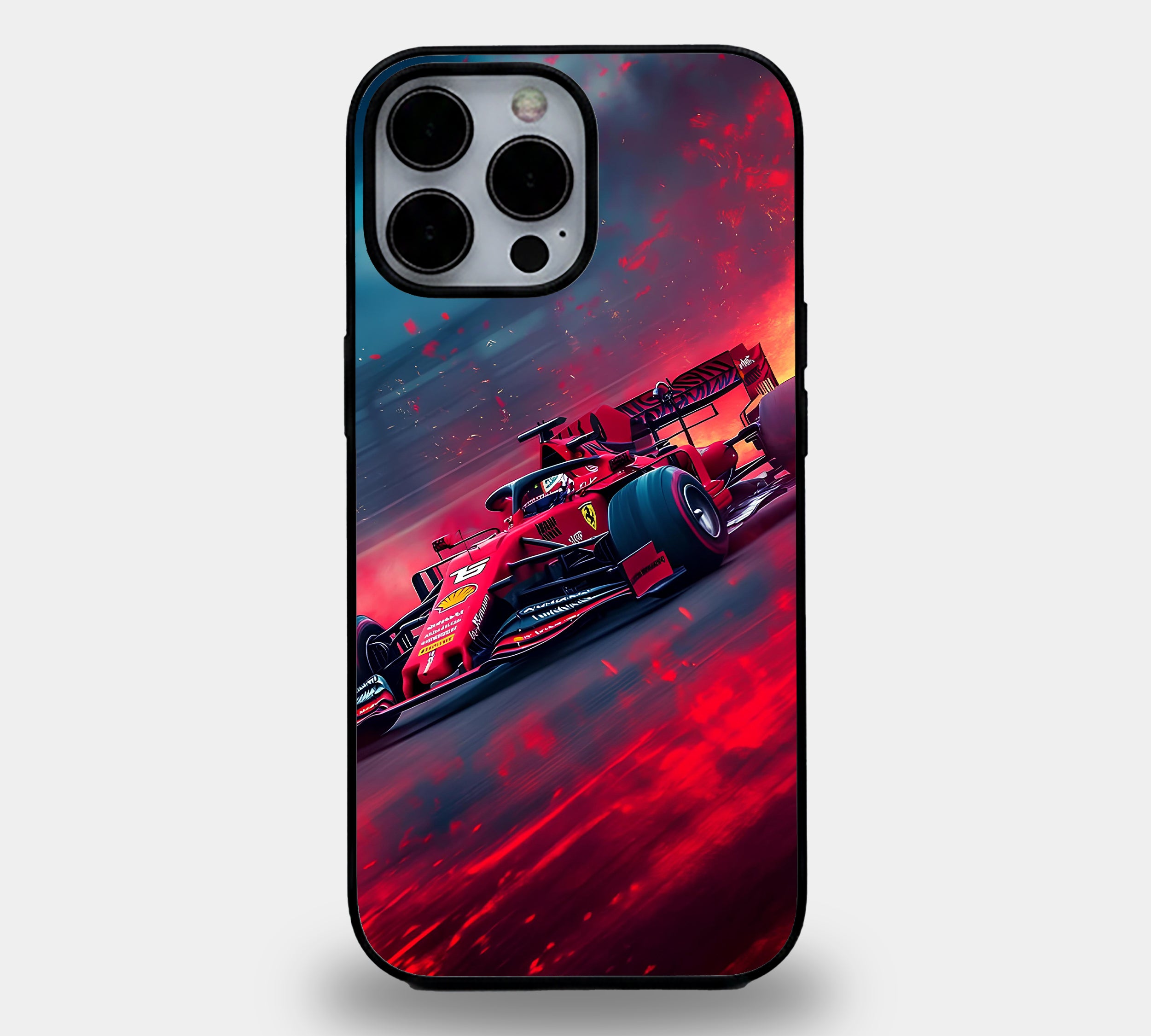 Red Ferrari F1 Racing Case