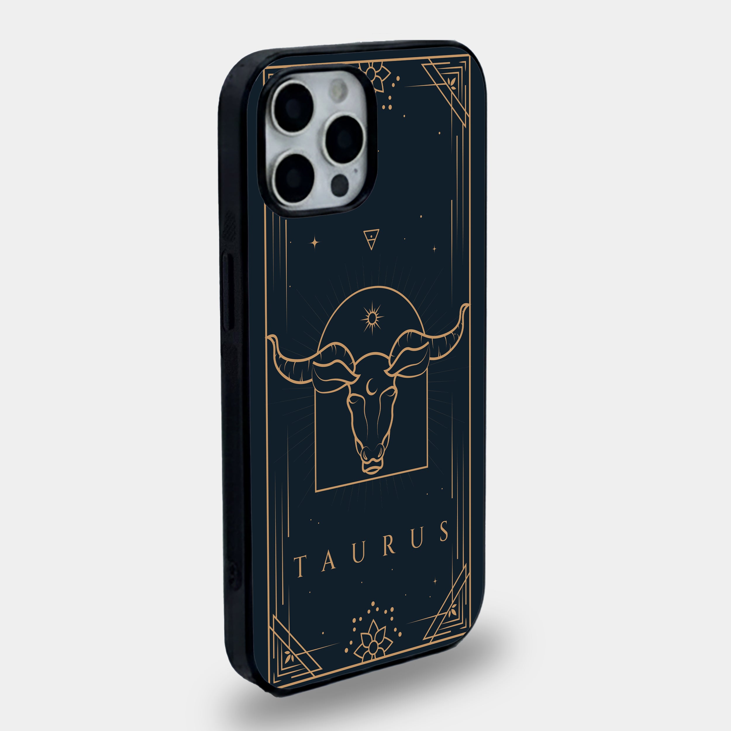 Taurus Zodiac Celestial | Premium Glass iPhone Mobile Cover Case