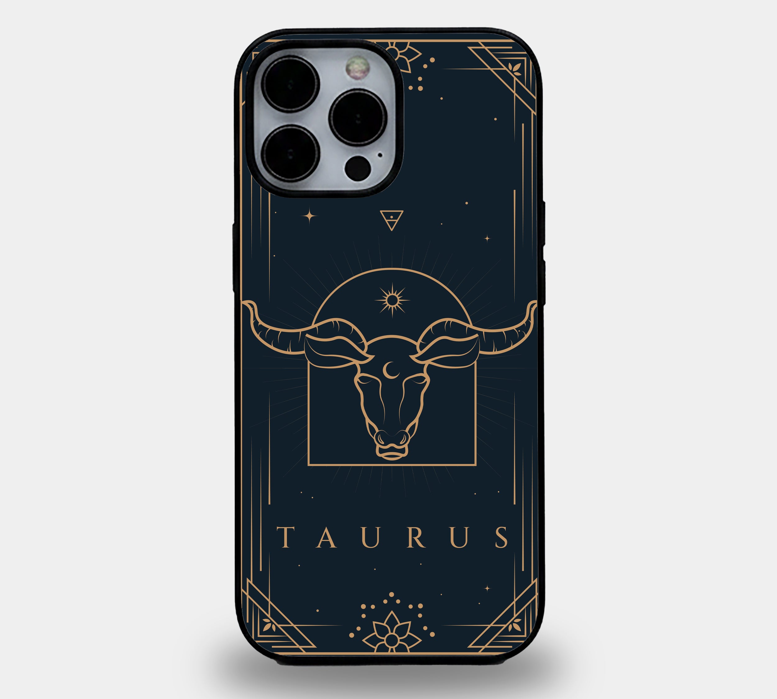 Taurus Zodiac Celestial | Premium Glass iPhone Mobile Cover Case