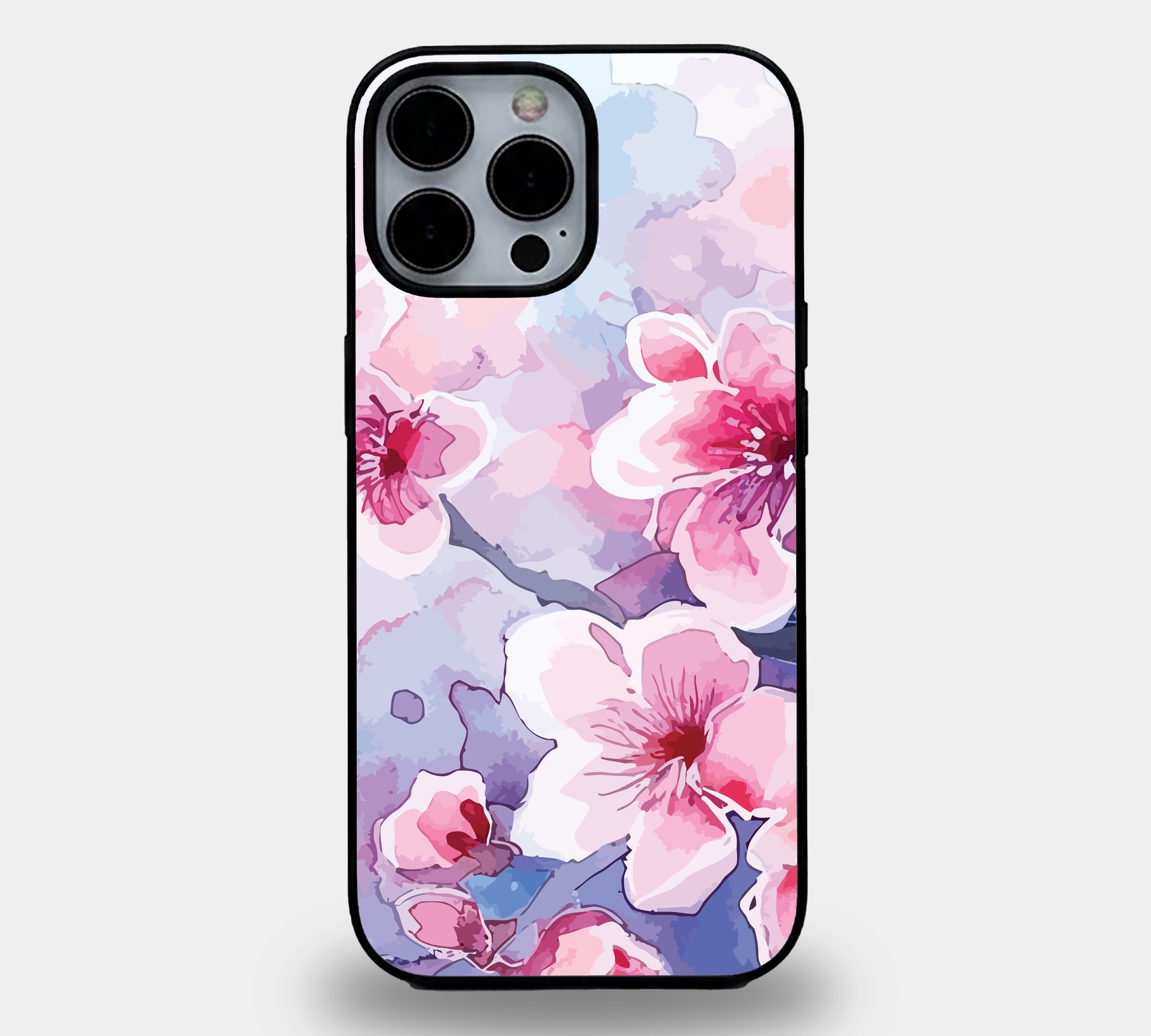 Serene Sakura Cherry Blossom | Premium Glass iPhone Mobile Cover Case