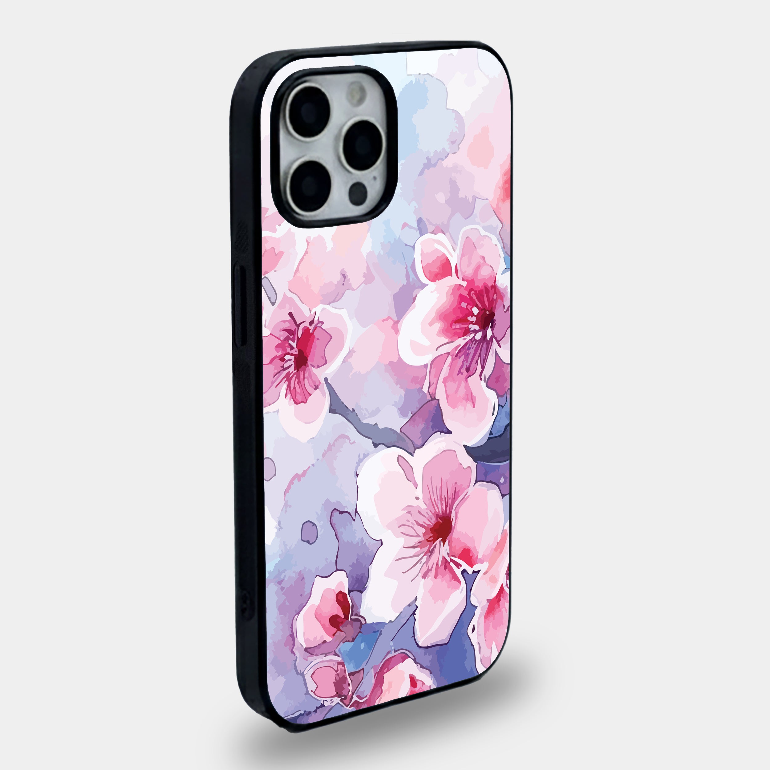 Serene Sakura Cherry Blossom | Premium Glass iPhone Mobile Cover Case