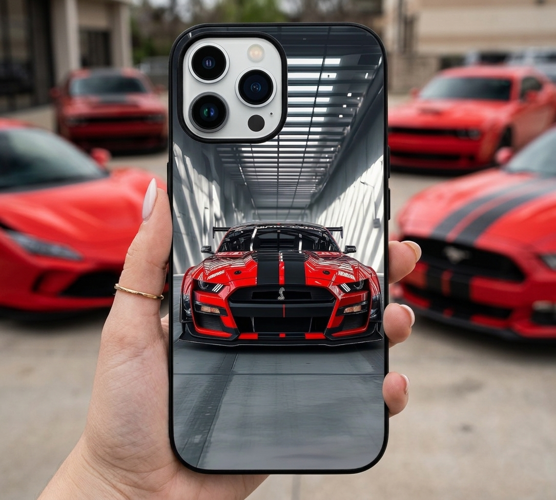 Red Mustang Shelby Tunnel Case