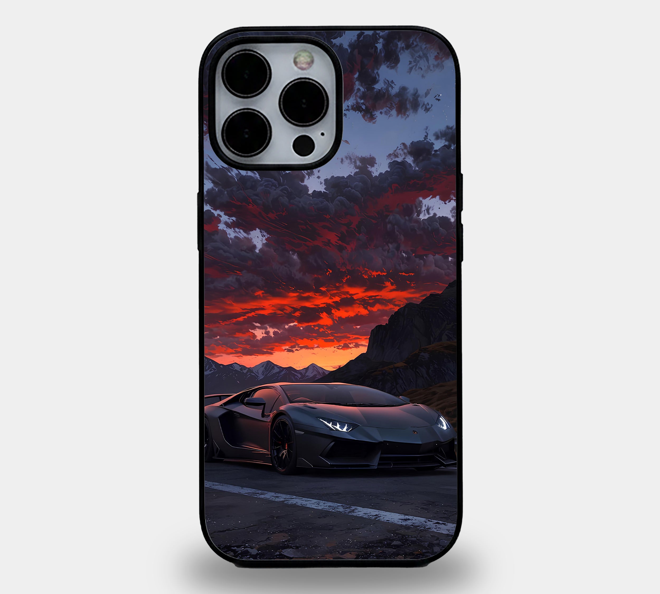 Fiery Dusk Lamborghini Aventador