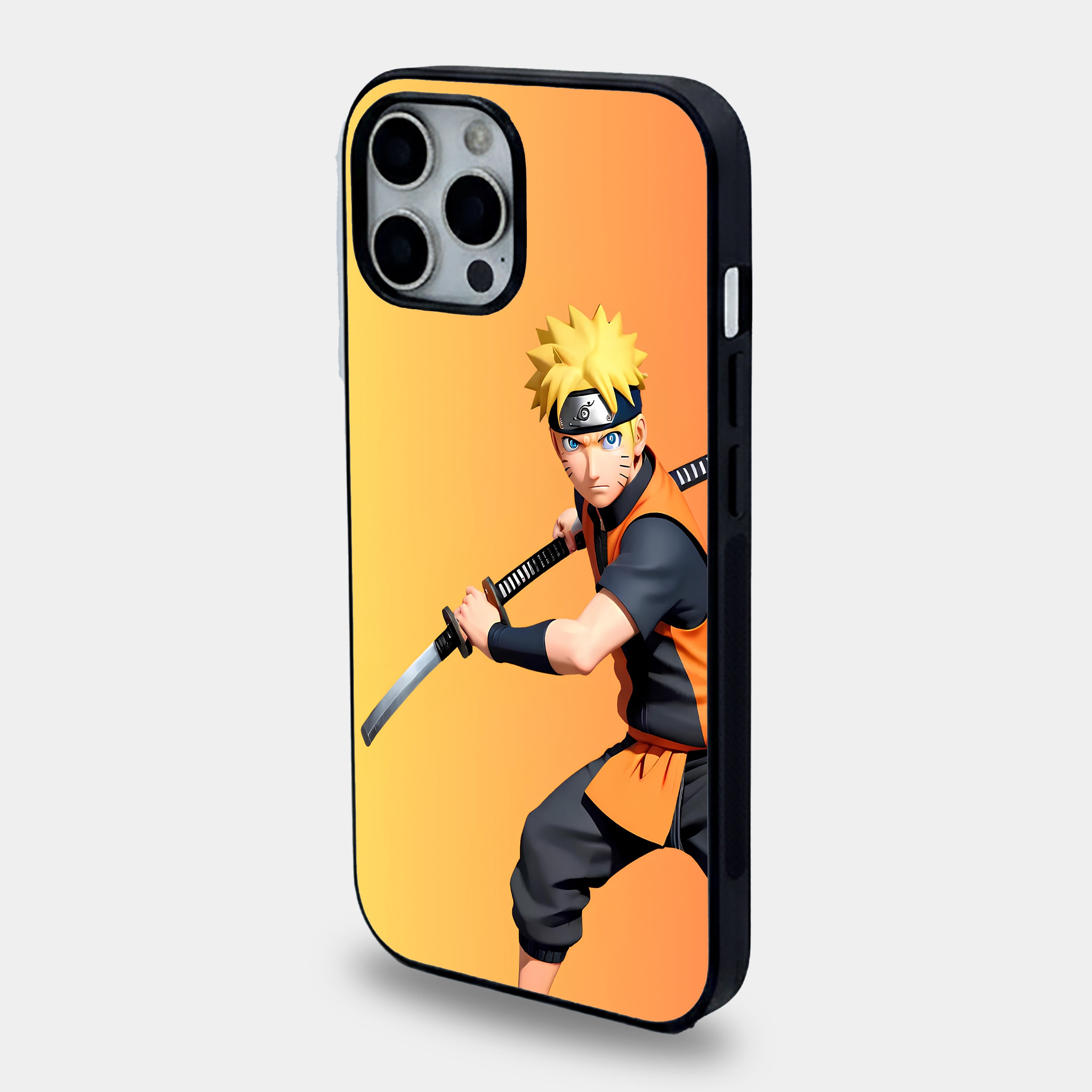 Naruto Anime | Premium Glass iPhone & Samsung Mobile Cover Case