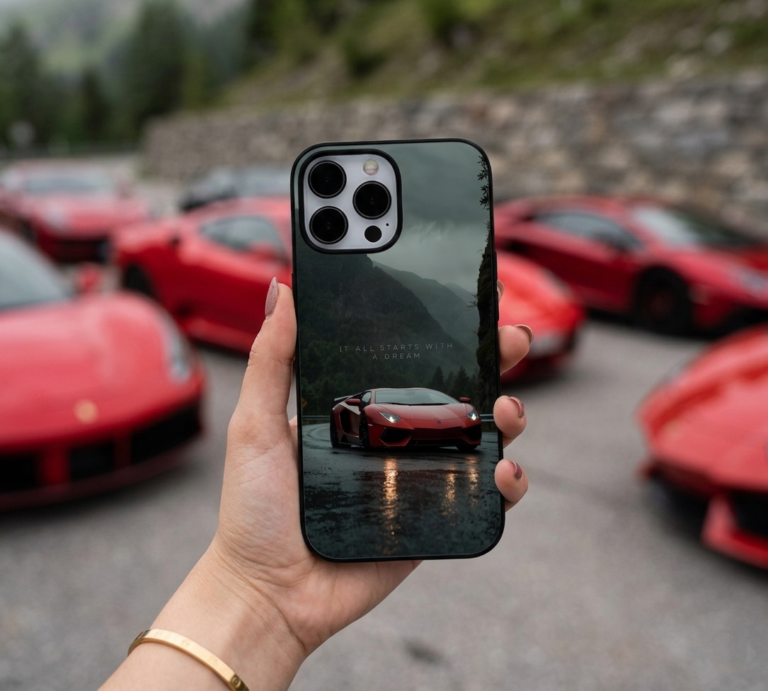 Red Lamborghini Dream Case