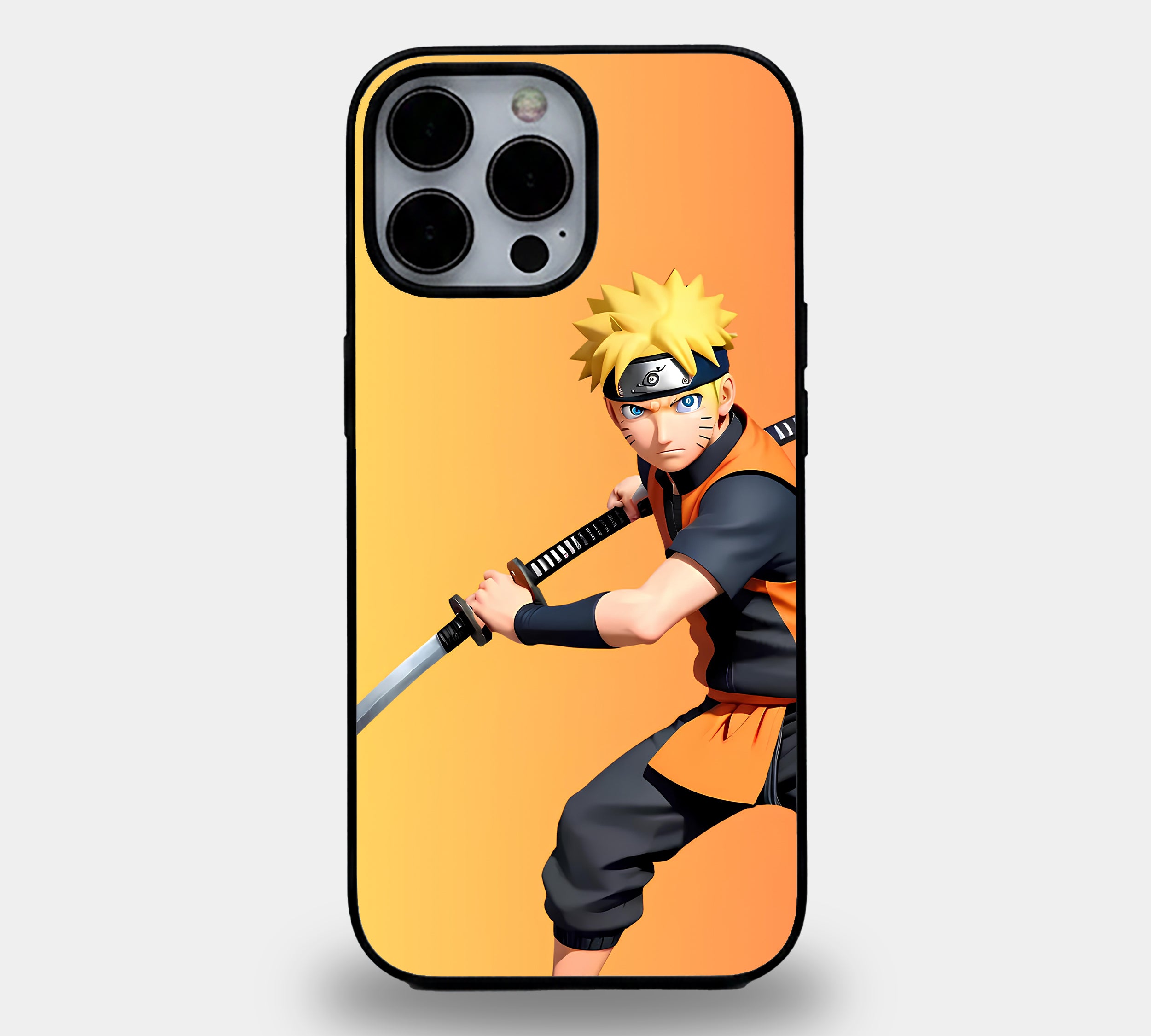 Naruto Anime | Premium Glass iPhone & Samsung Mobile Cover Case