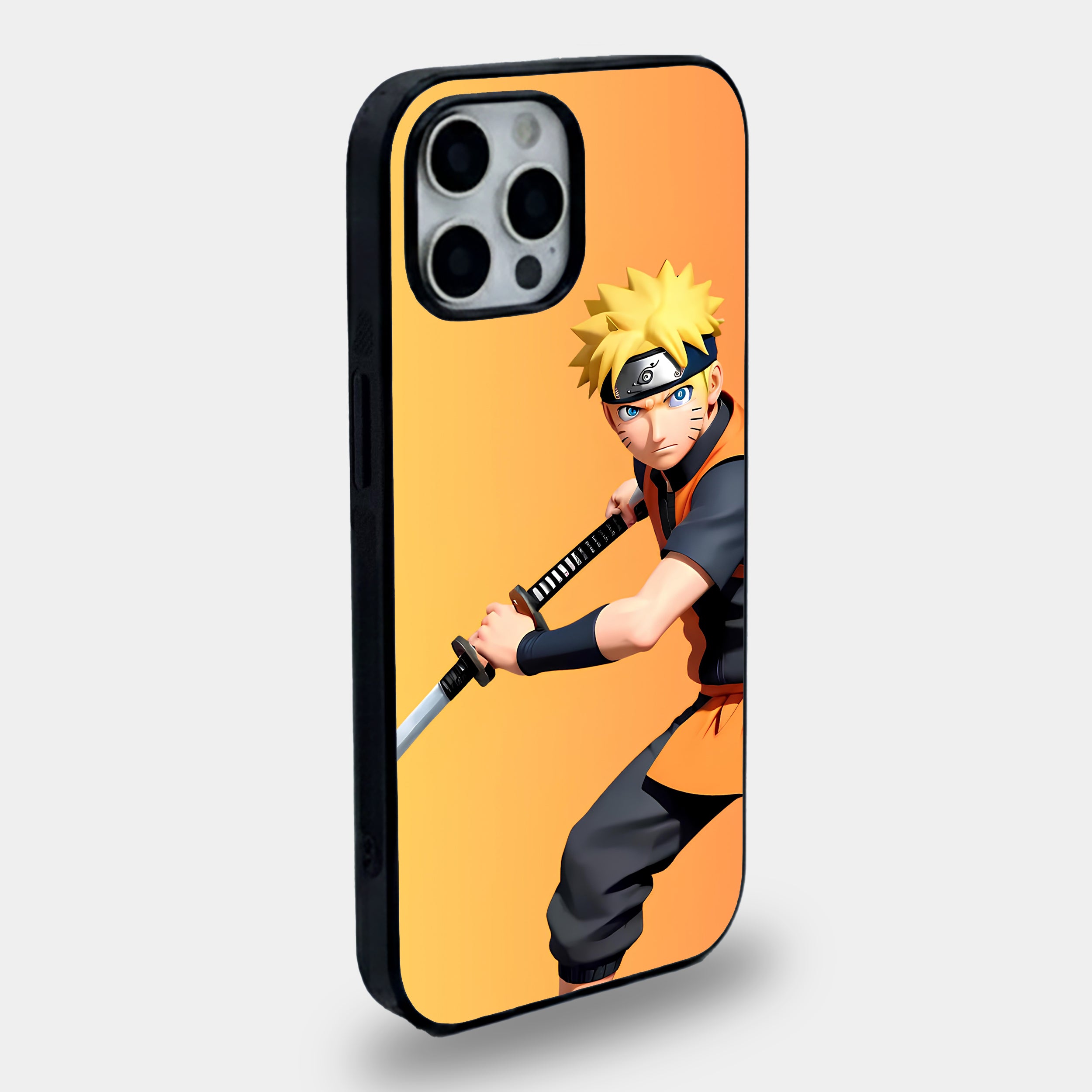 Naruto Anime | Premium Glass iPhone & Samsung Mobile Cover Case
