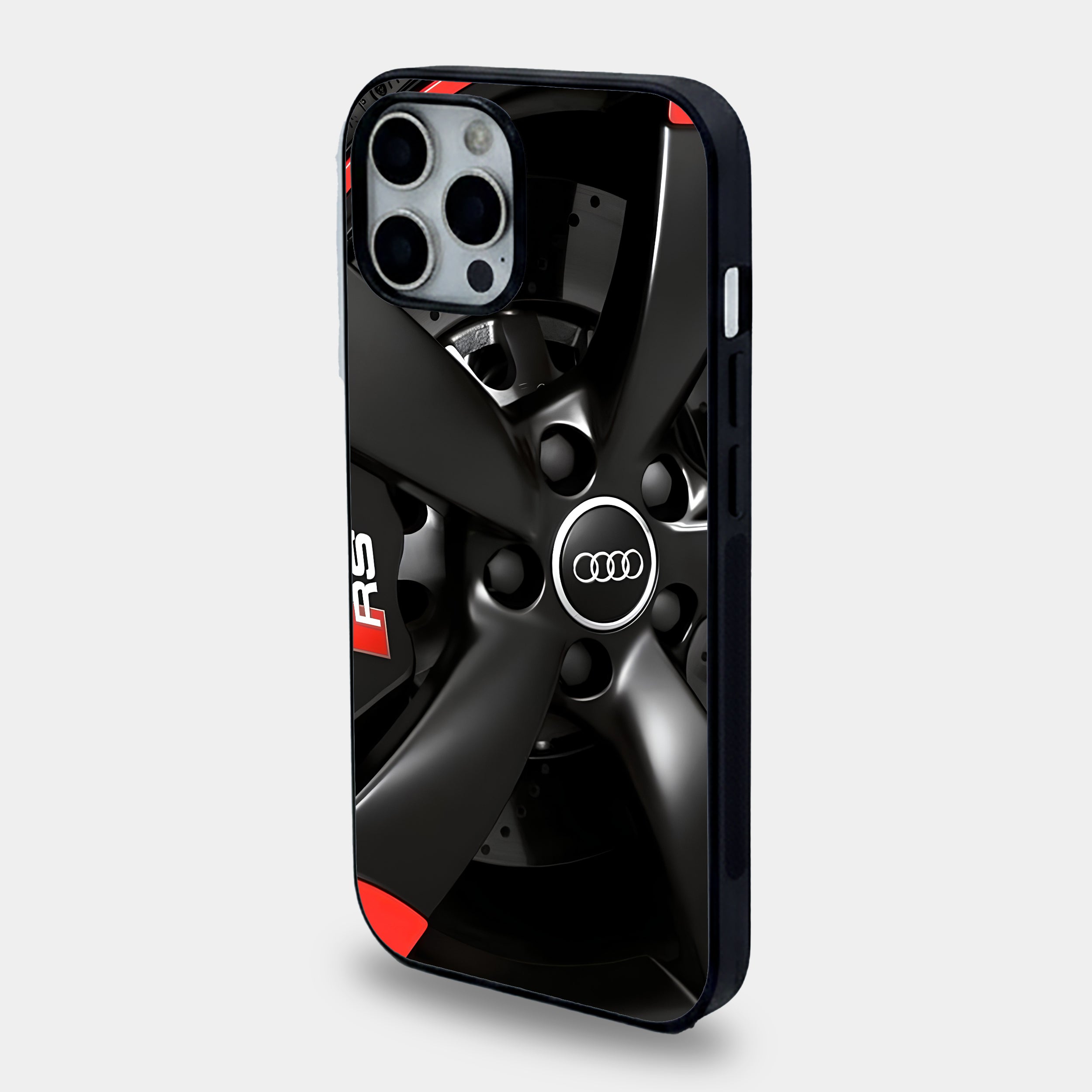 Black Audi RS Wheel Case