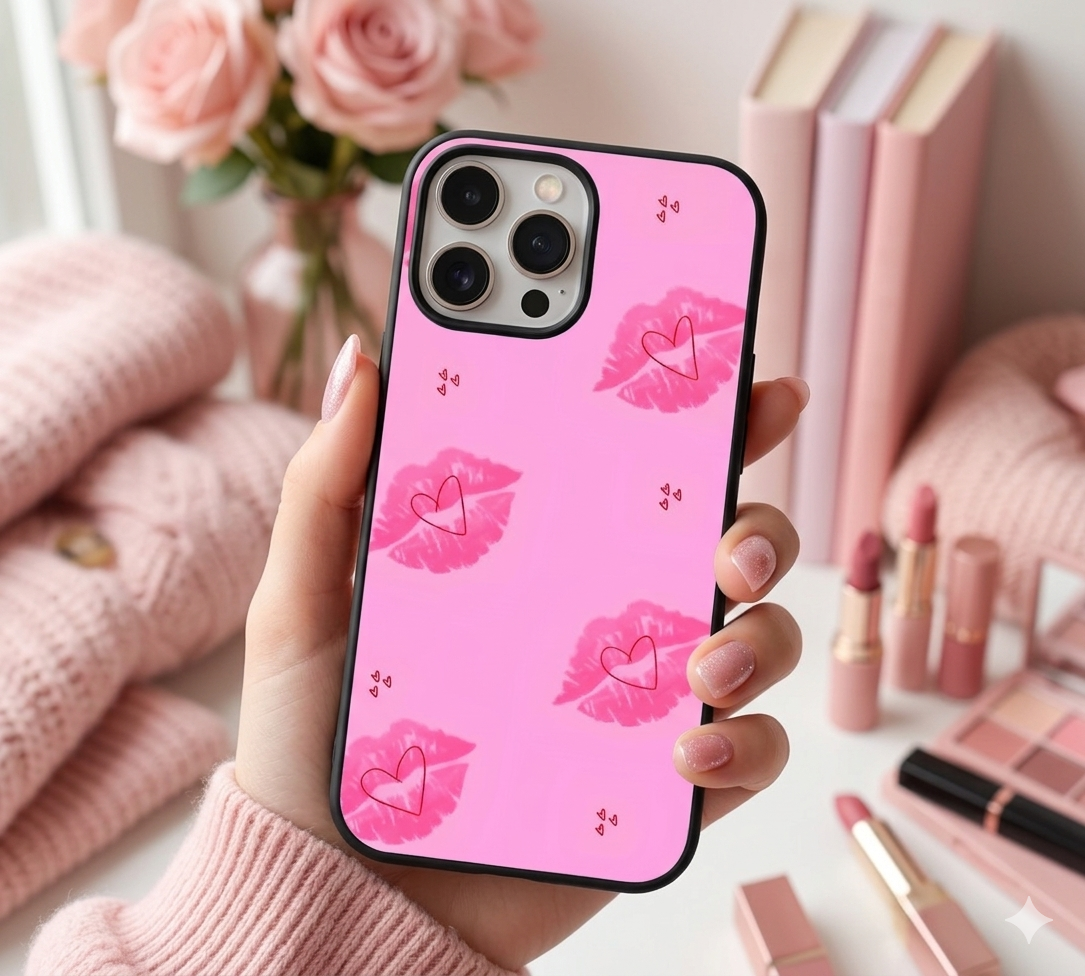 Sweet Kisses | Premium Glass iPhone & Samsung Mobile Cover Case