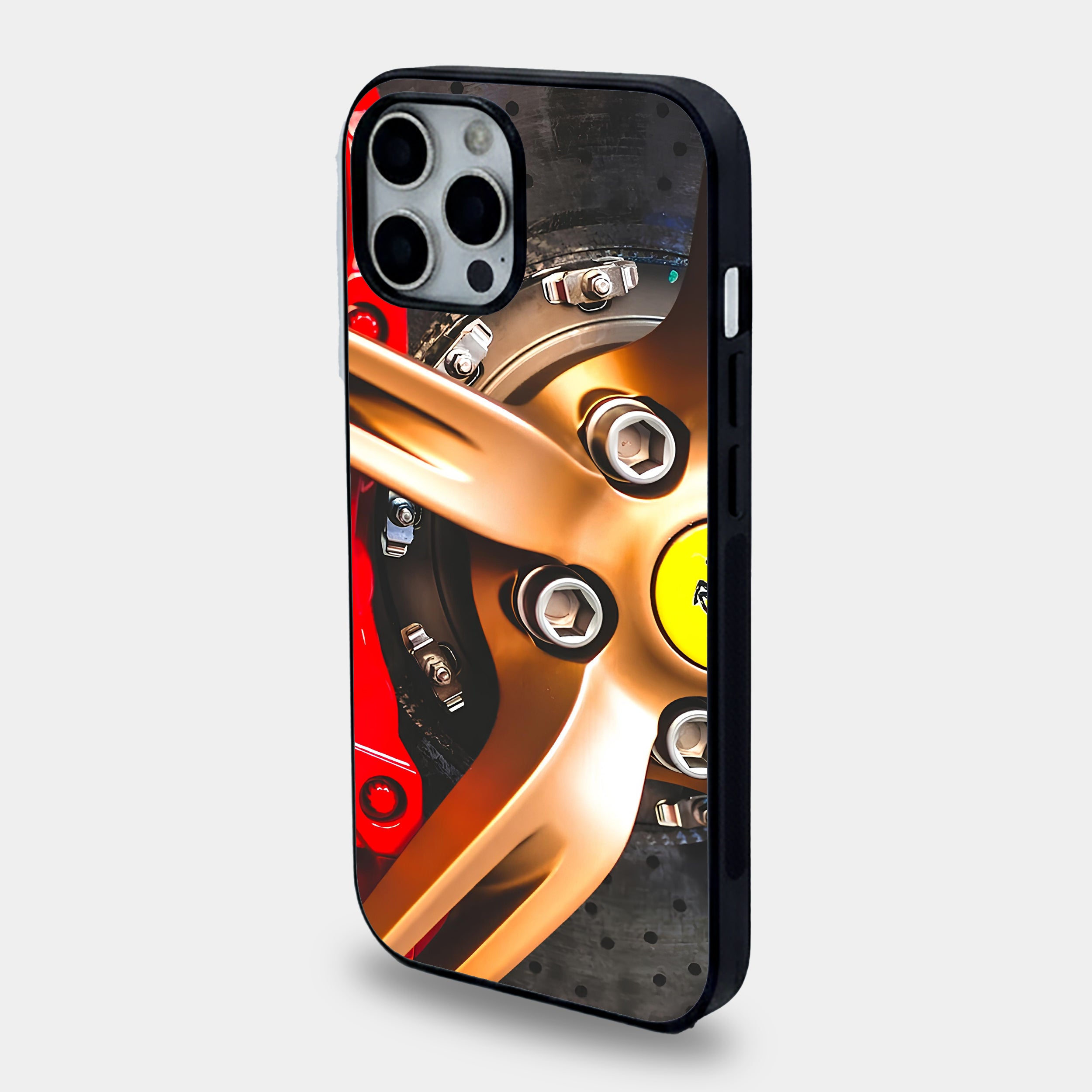 Gold Ferrari Wheel Hub Case