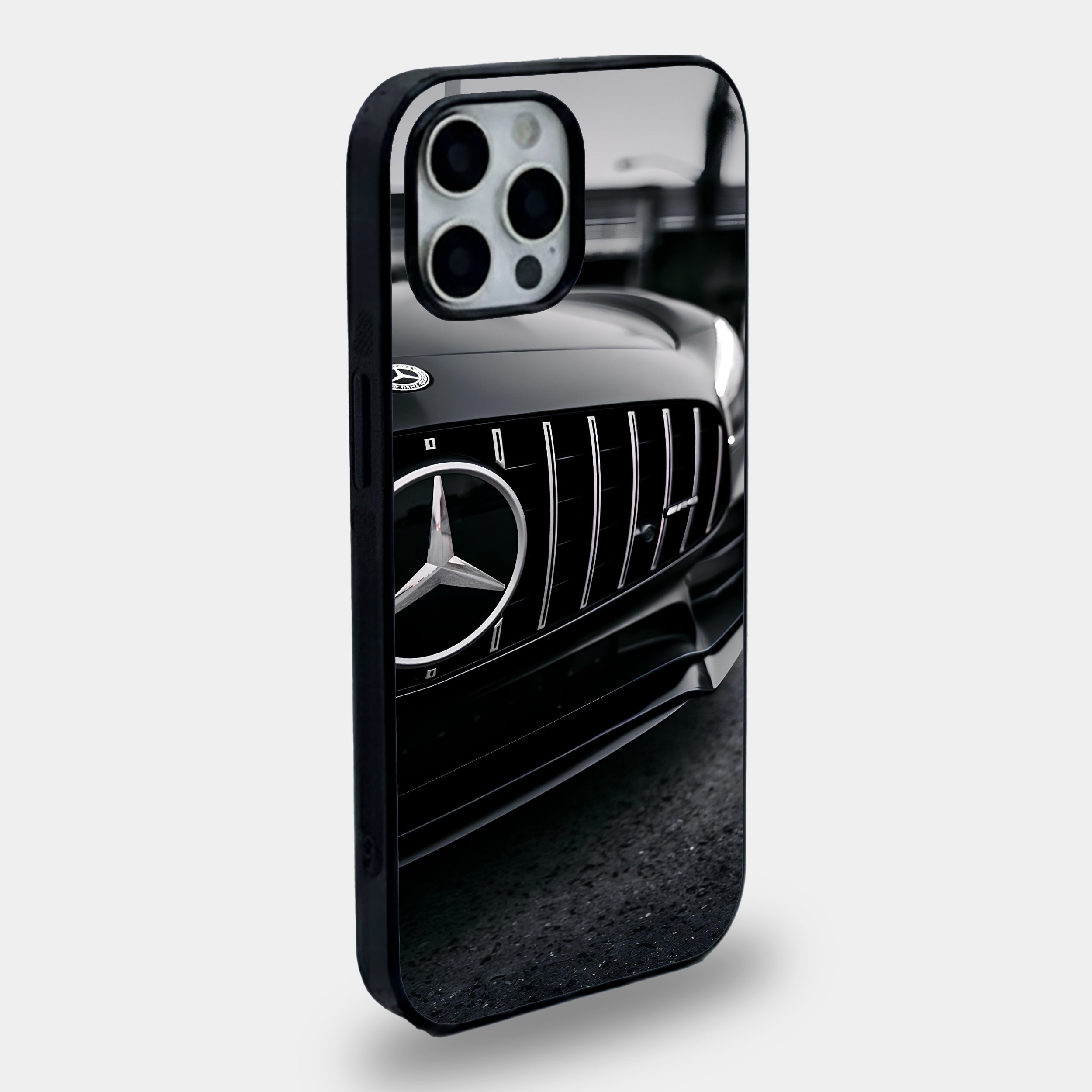 Stealth Matte Mercedes Grill
