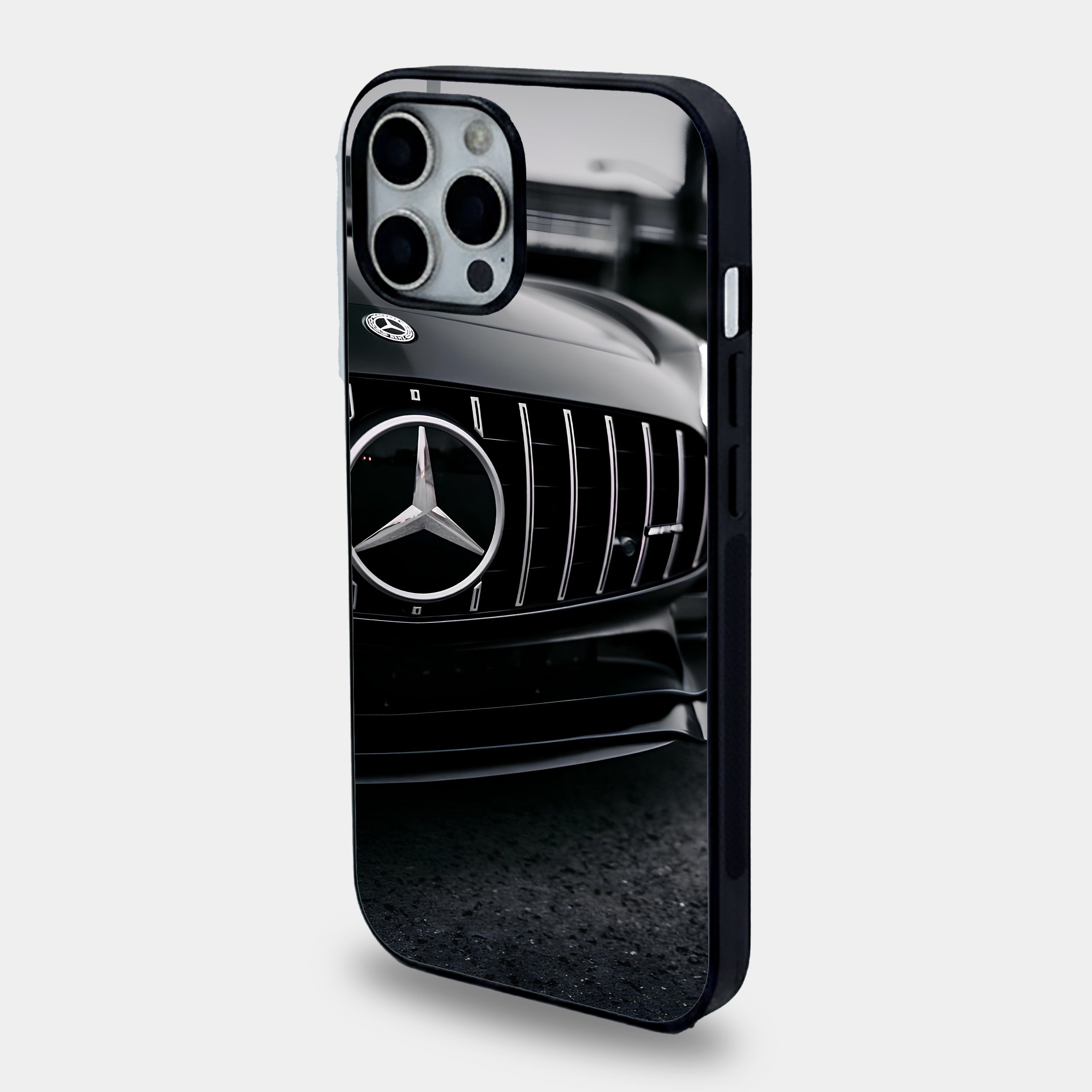 Stealth Matte Mercedes Grill