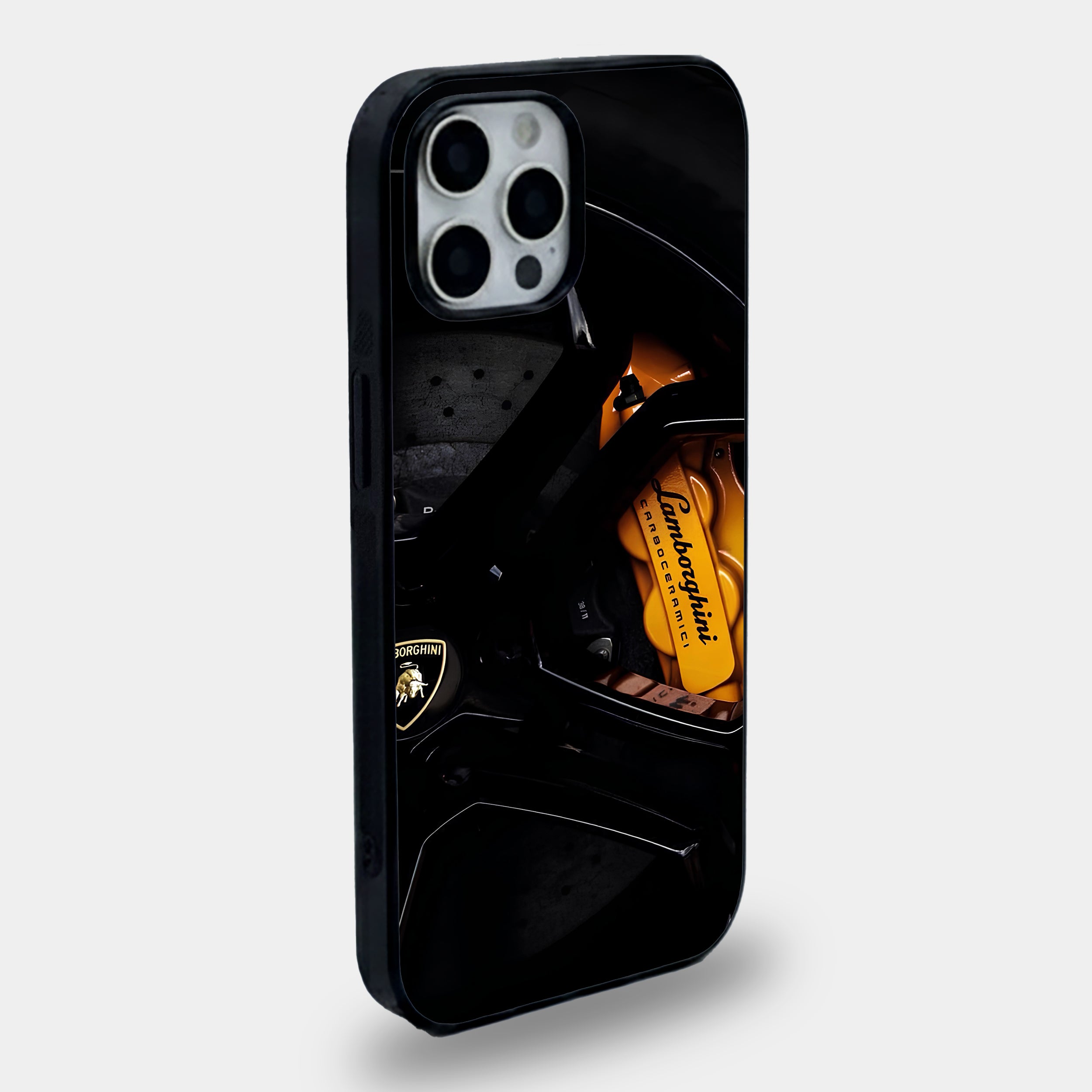 Black Lamborghini Brake Caliper Case