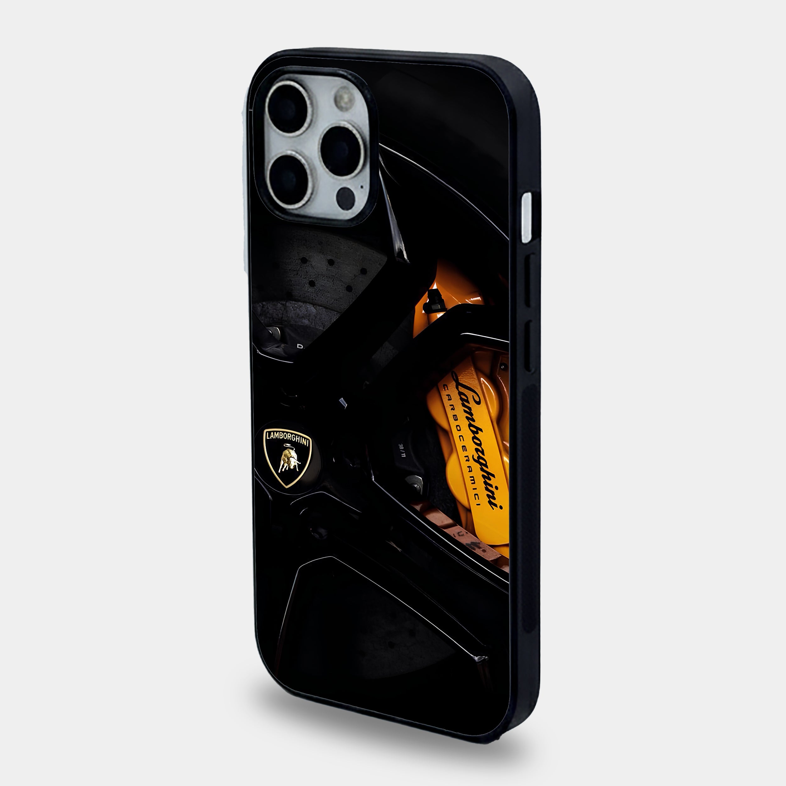 Black Lamborghini Brake Caliper Case