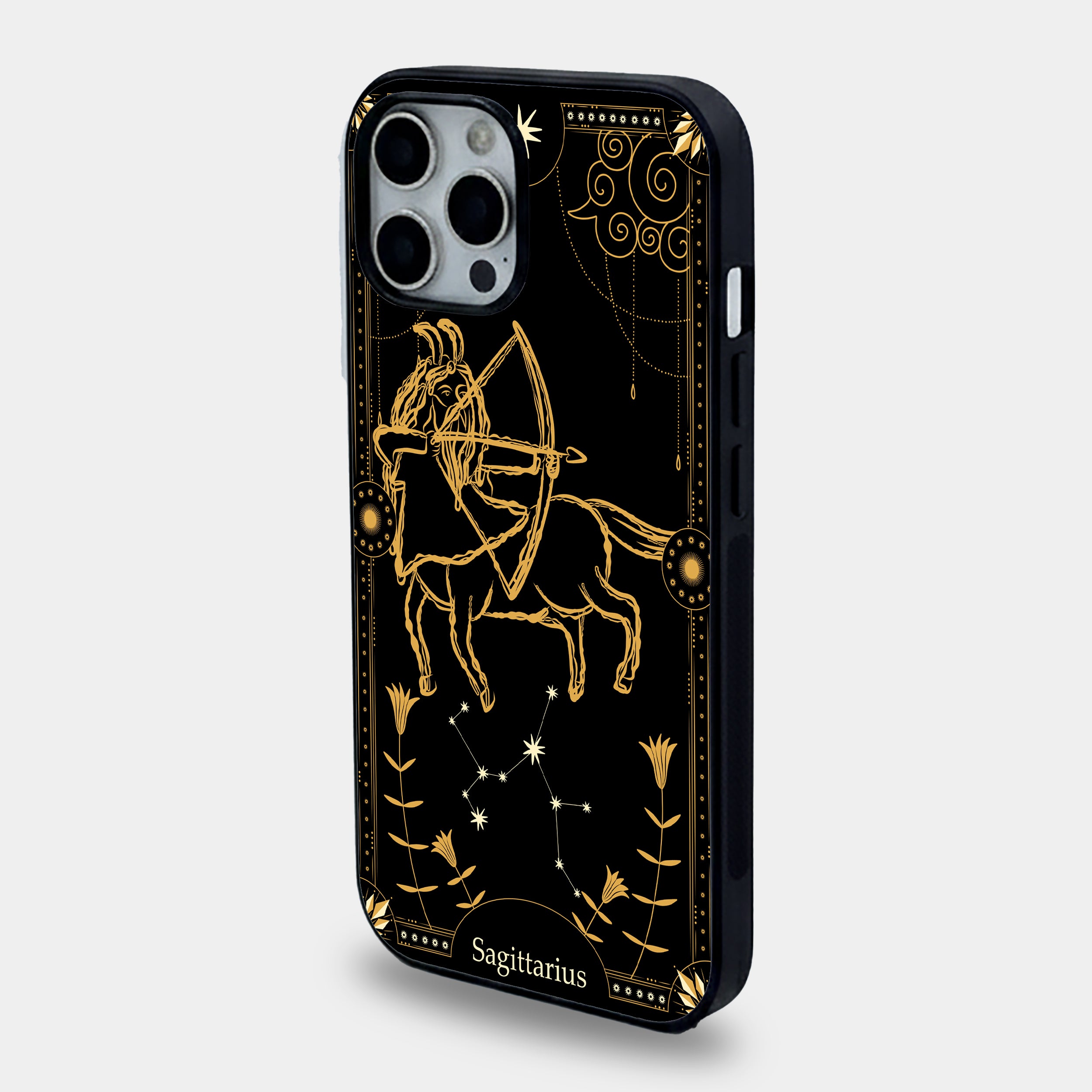 Mythical Sagittarius Archer Cover | Premium Glass iPhone Mobile Cover Case