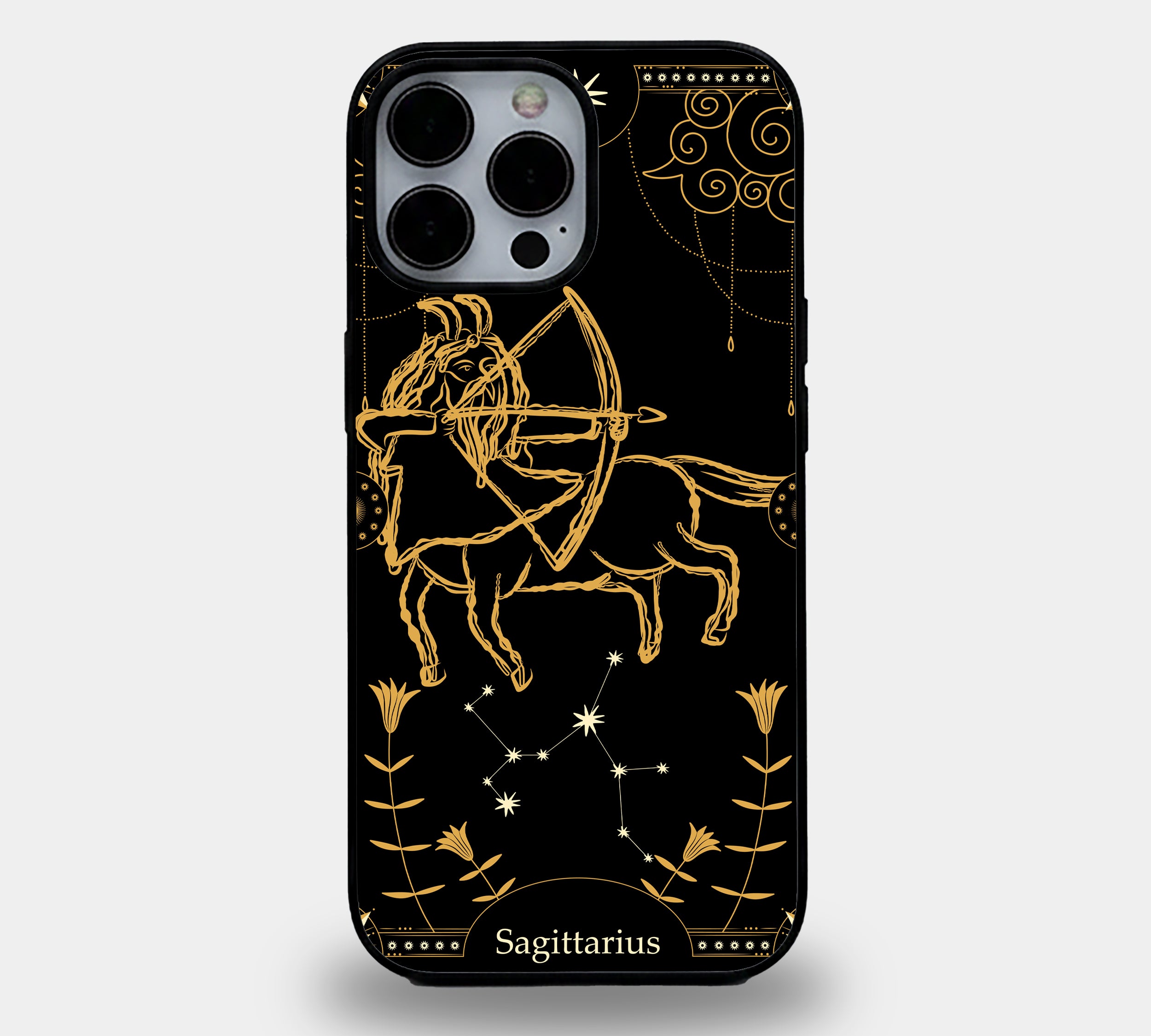 Mythical Sagittarius Archer Cover | Premium Glass iPhone Mobile Cover Case