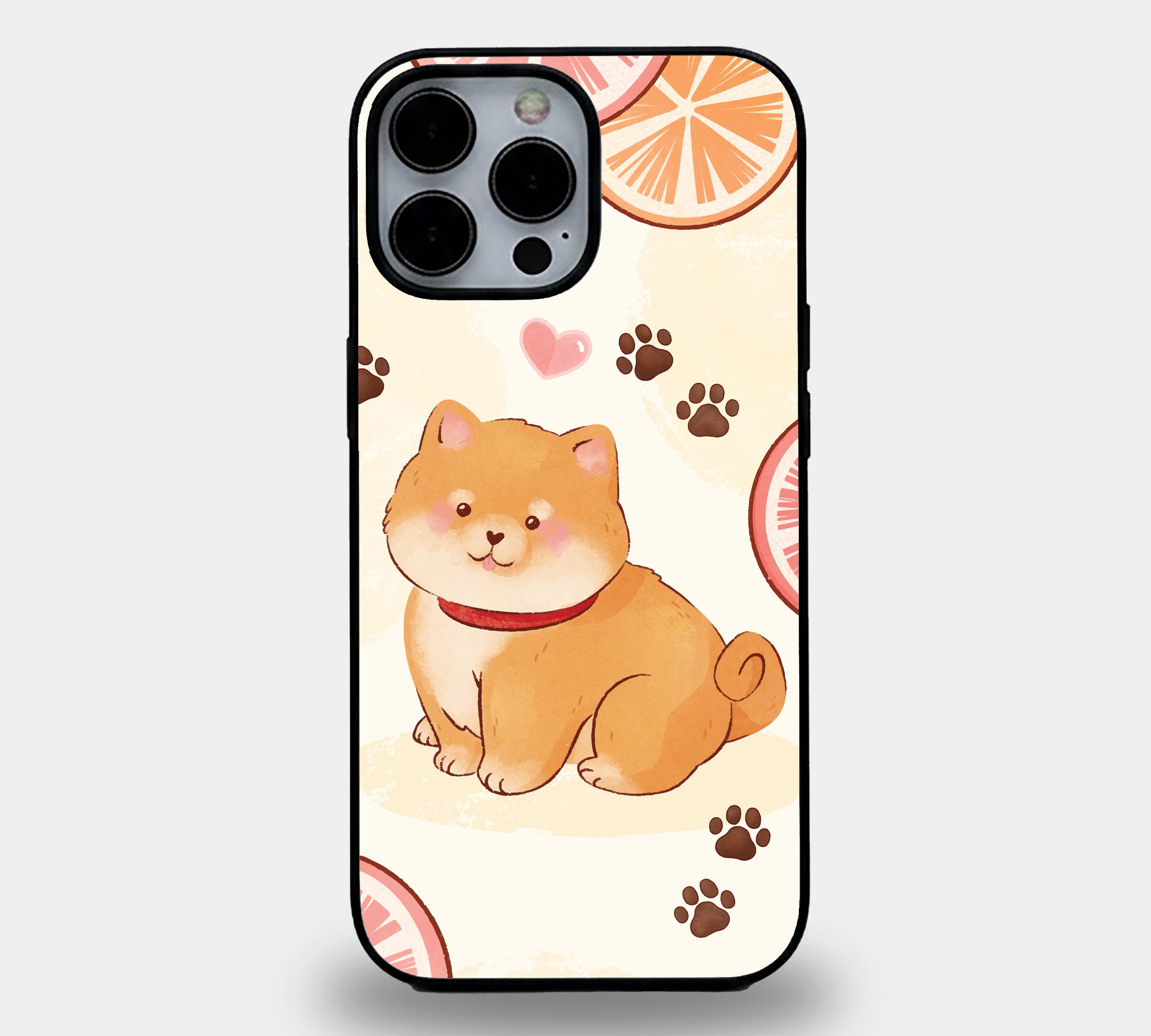 Zesty Pup Sweet and Tangy | Premium Glass iPhone Mobile Cover Case