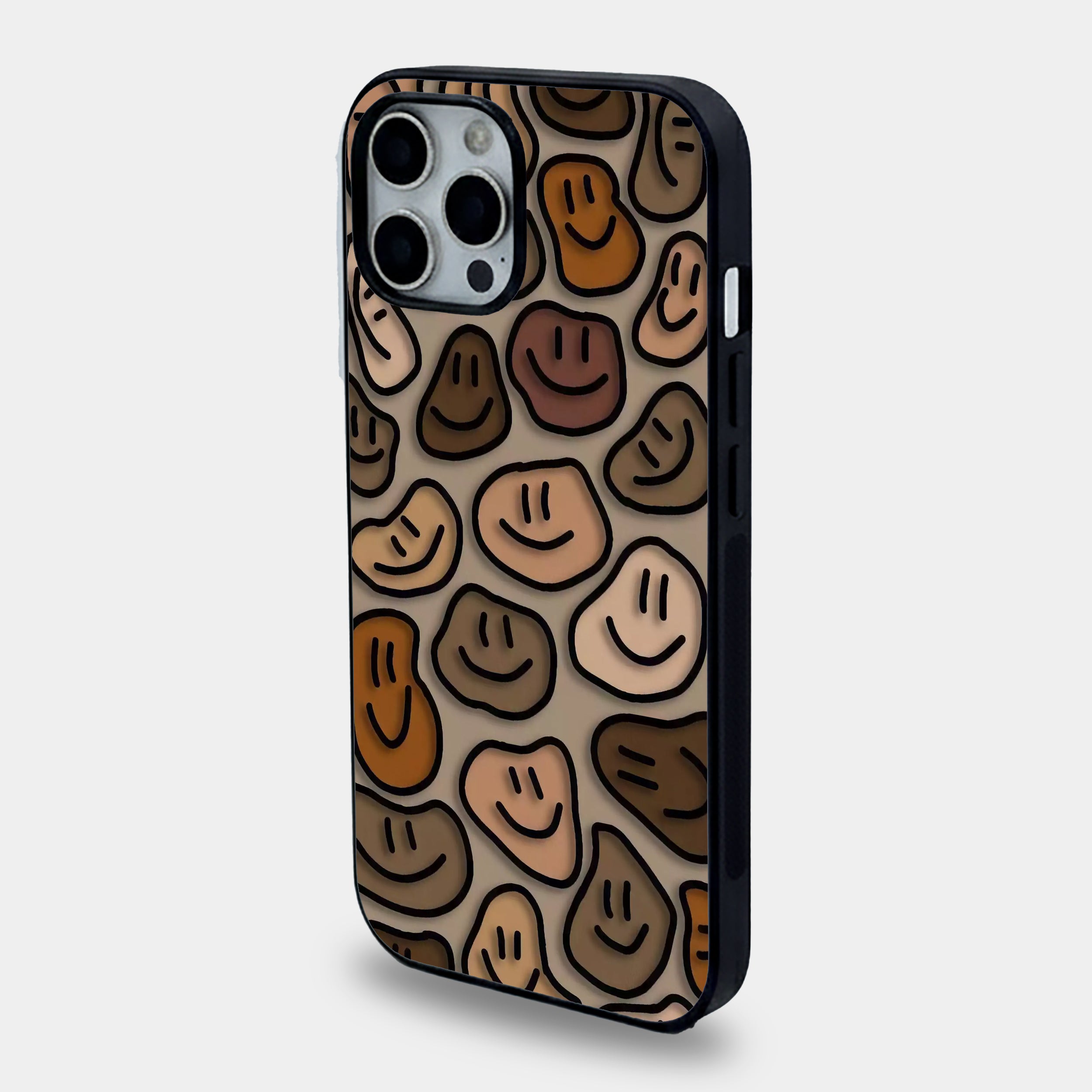 Melting Smiley Face | Premium Glass iPhone & Samsung Mobile Cover Case