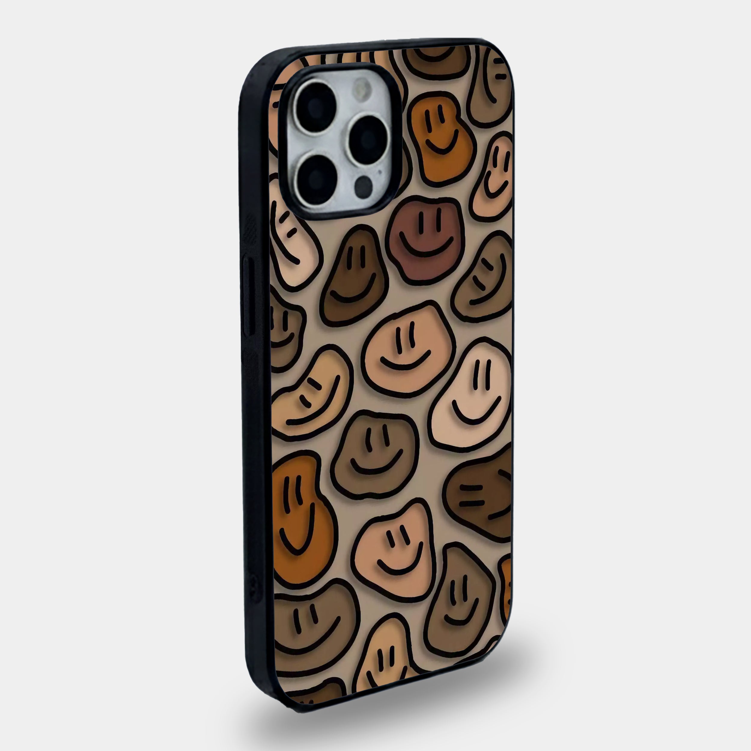 Melting Smiley Face | Premium Glass iPhone & Samsung Mobile Cover Case