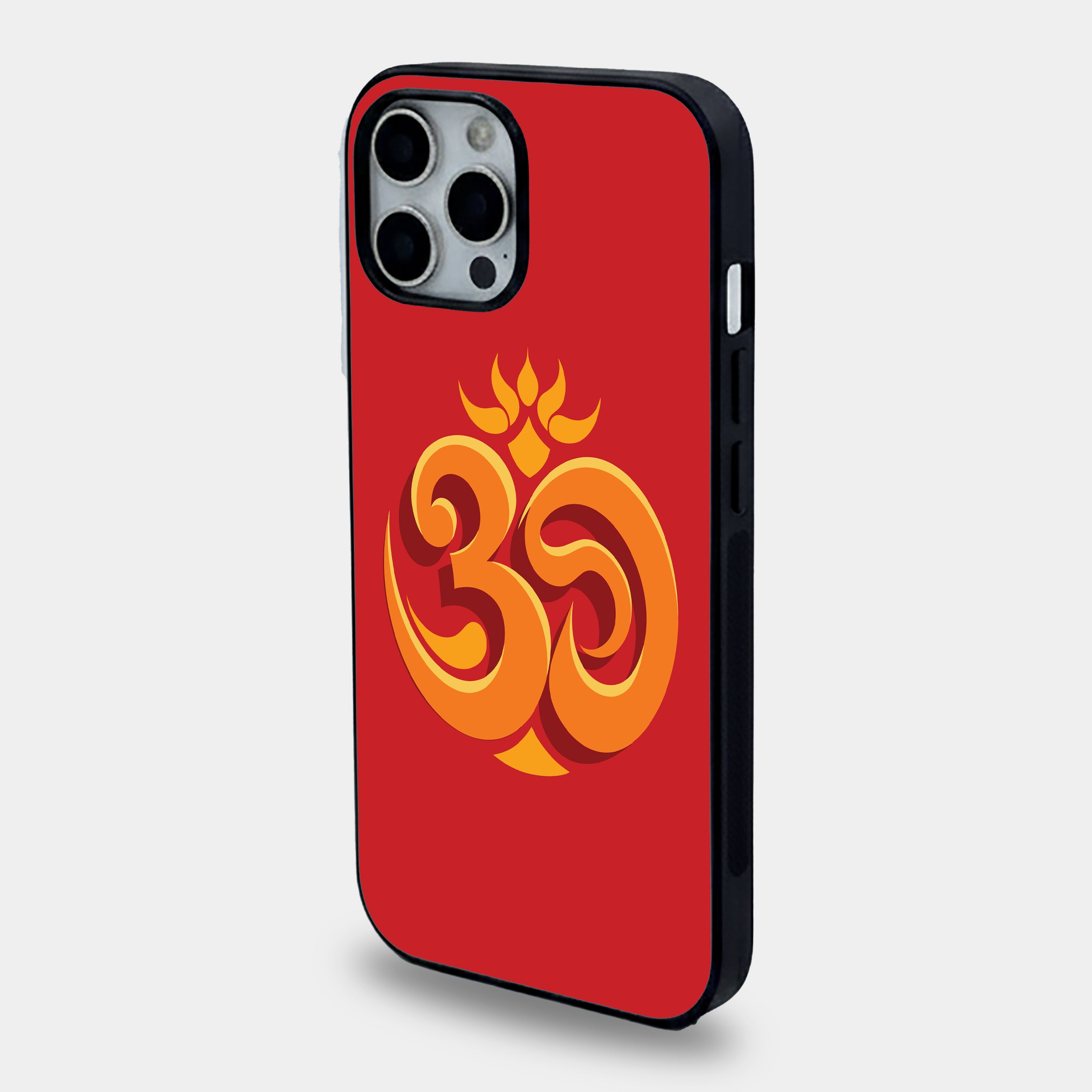Divine Om | Premium Glass iPhone & Samsung Mobile Cover Case