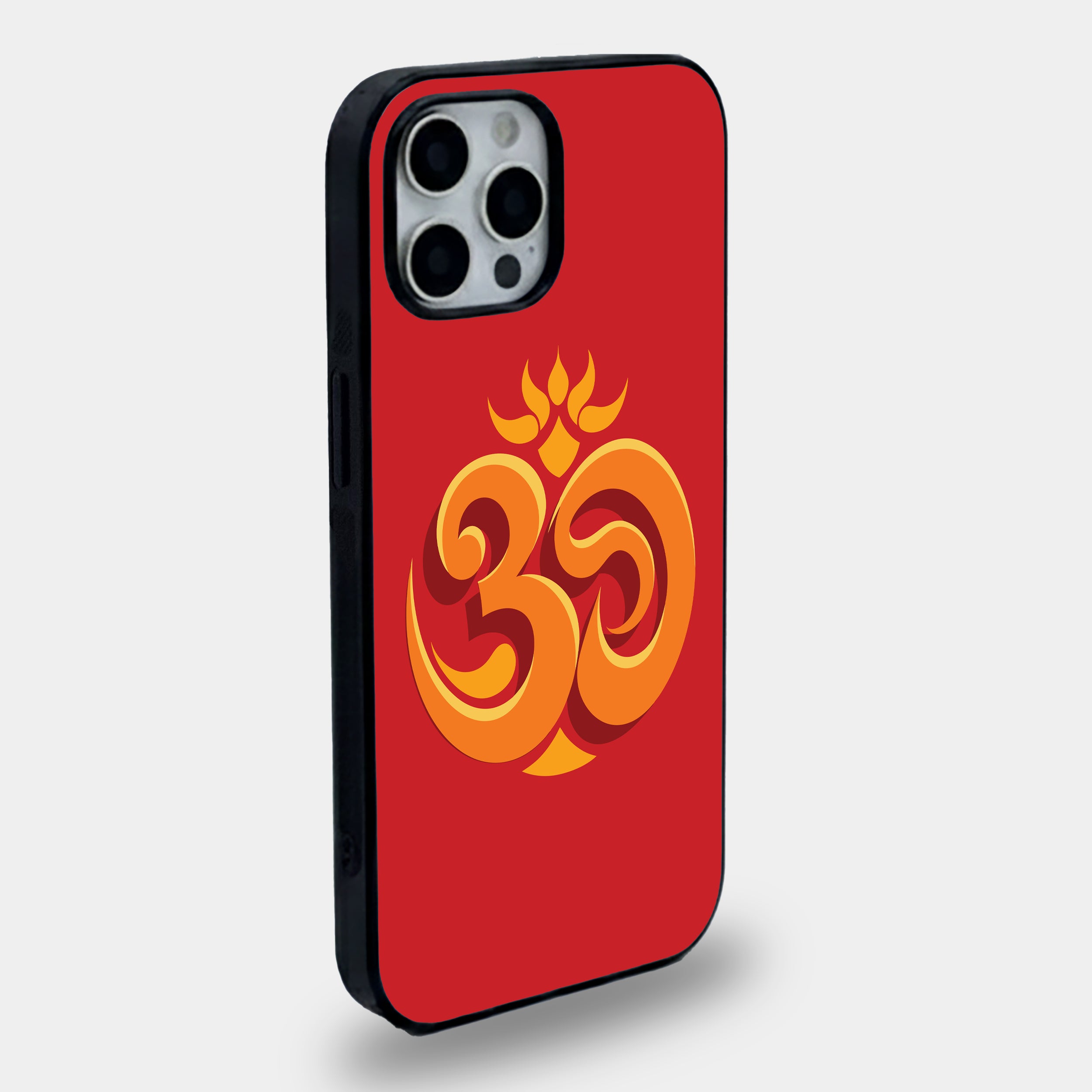 Divine Om | Premium Glass iPhone Mobile Cover Case