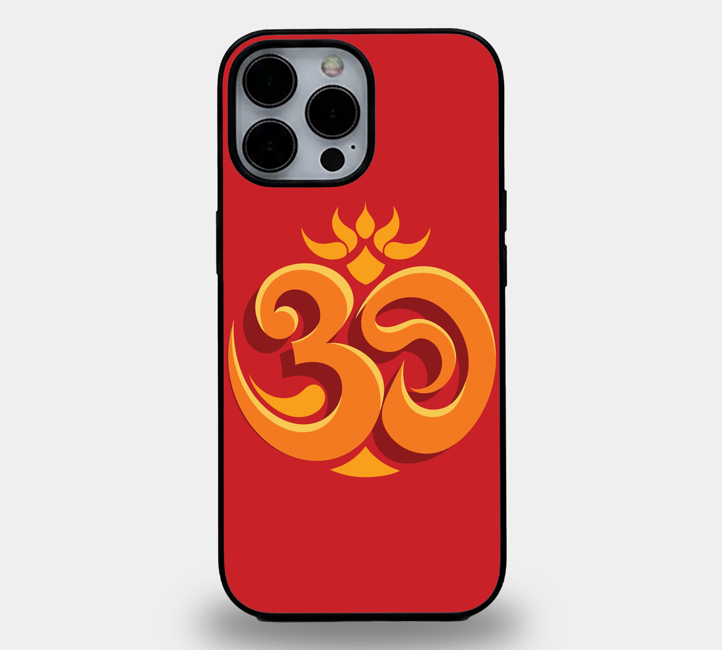 Divine Om | Premium Glass iPhone Mobile Cover Case