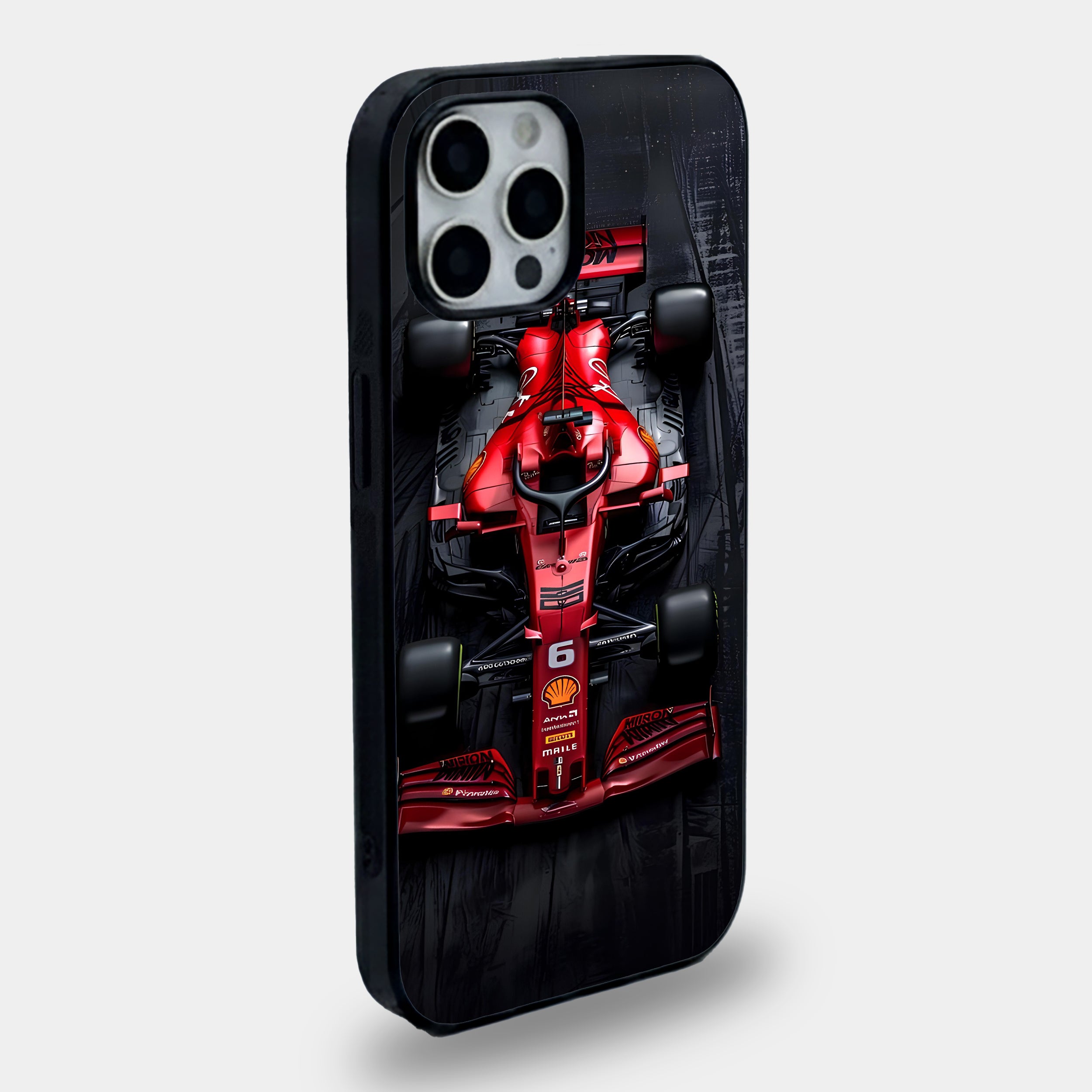 Premium Formula 1 Racing Red | Premium Glass iPhone & Samsung Mobile Cover Case