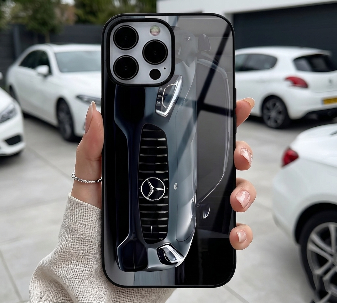Dark Mercedes Vertical Grille Case