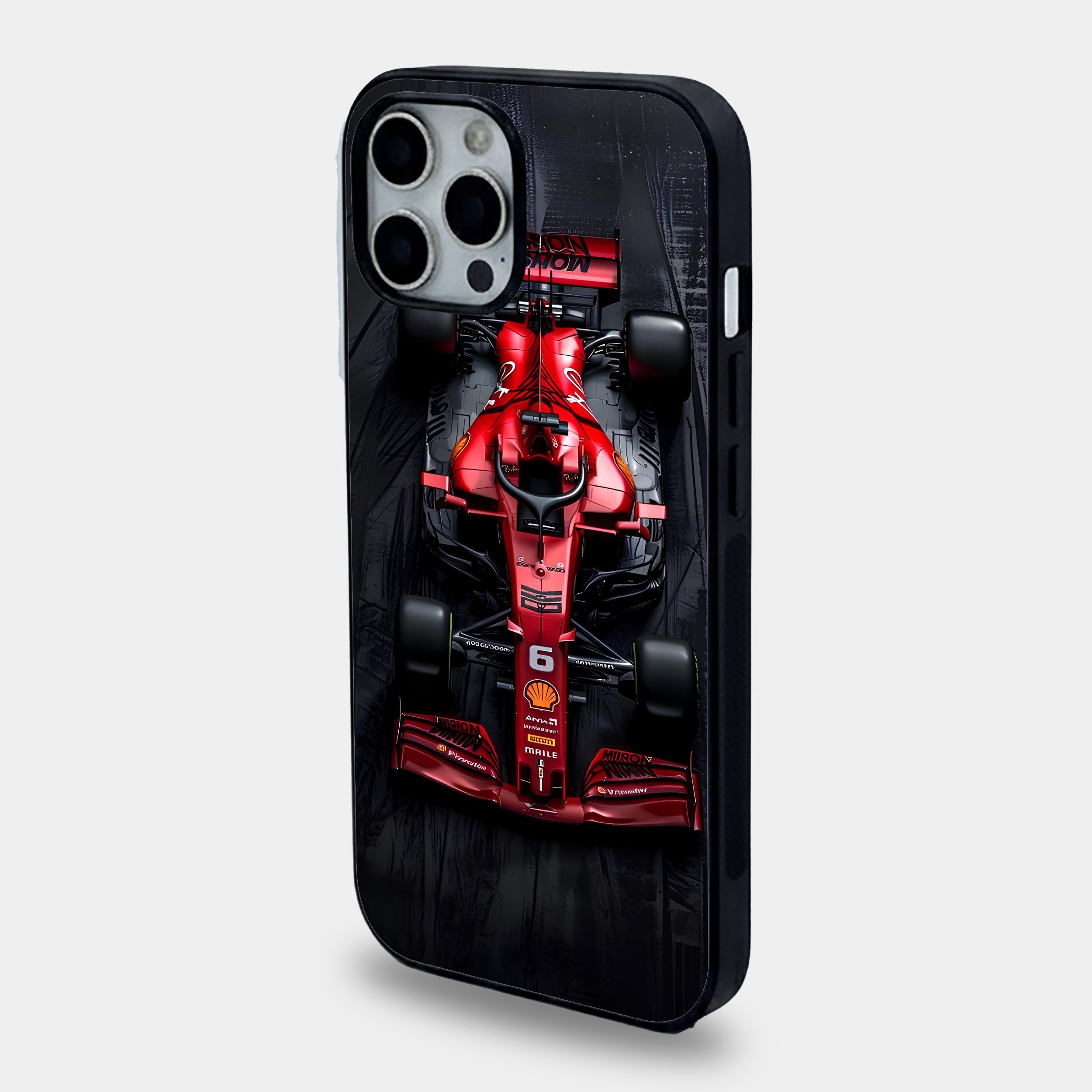 Premium Formula 1 Racing Red | Premium Glass iPhone & Samsung Mobile Cover Case