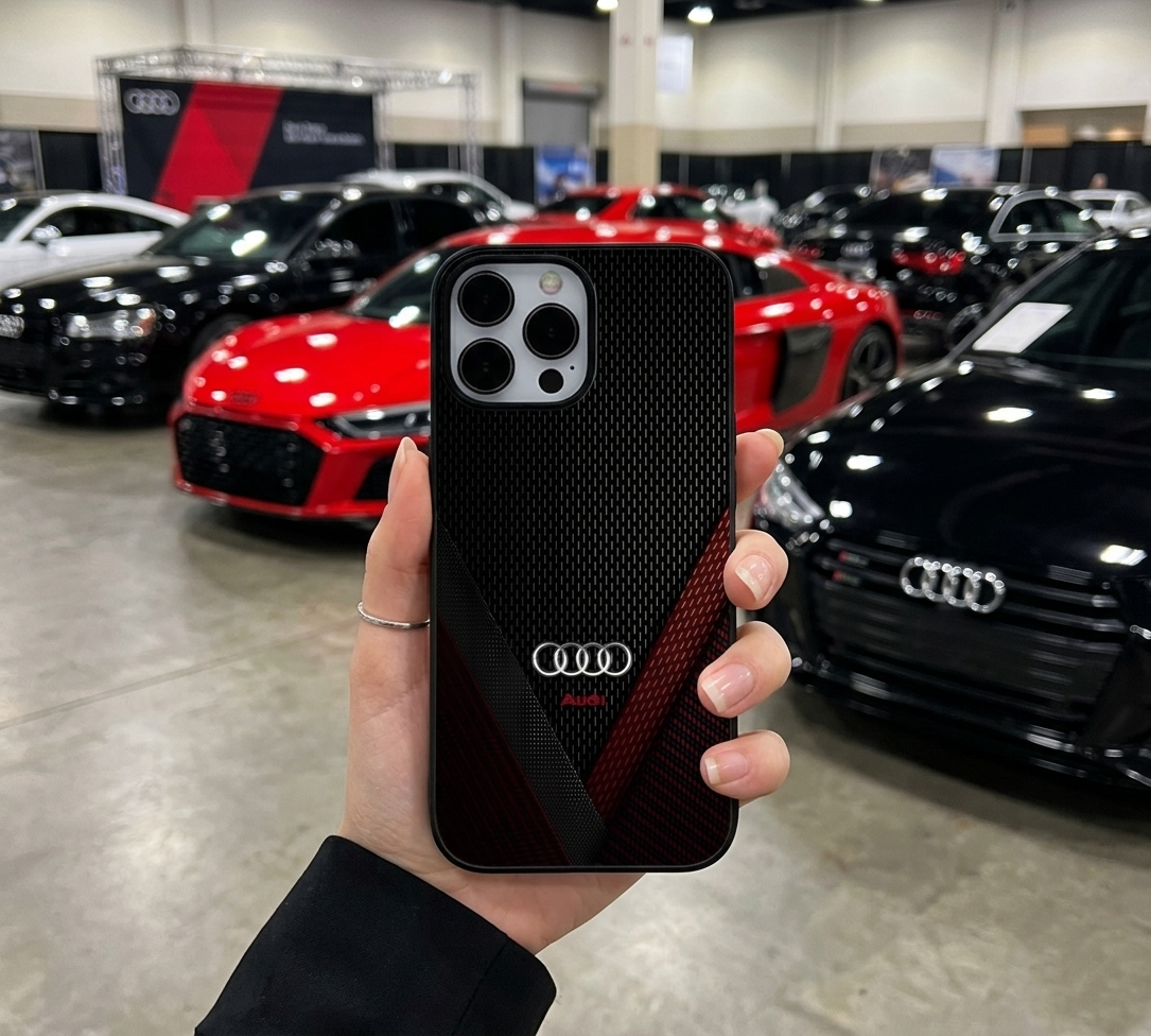 Carbon Fiber Audi Case