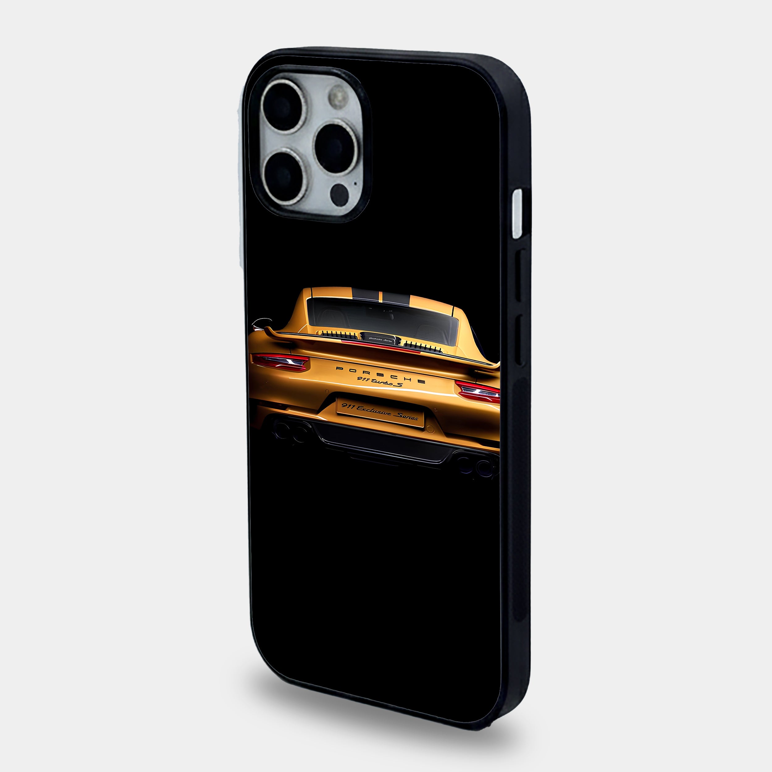 Gold Porsche Rear View Case