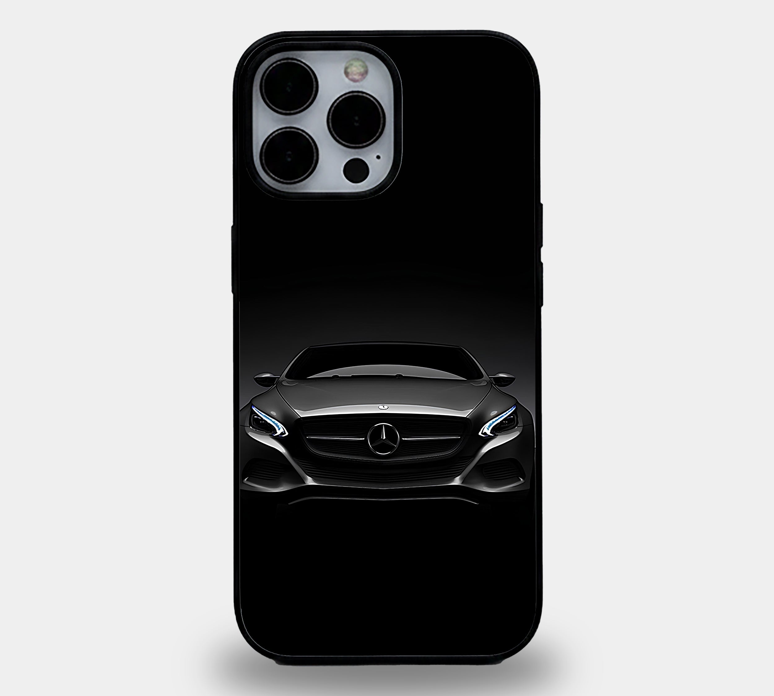 Midnight Stealth Luxury Car | Premium Glass iPhone & Samsung Mobile Cover Case