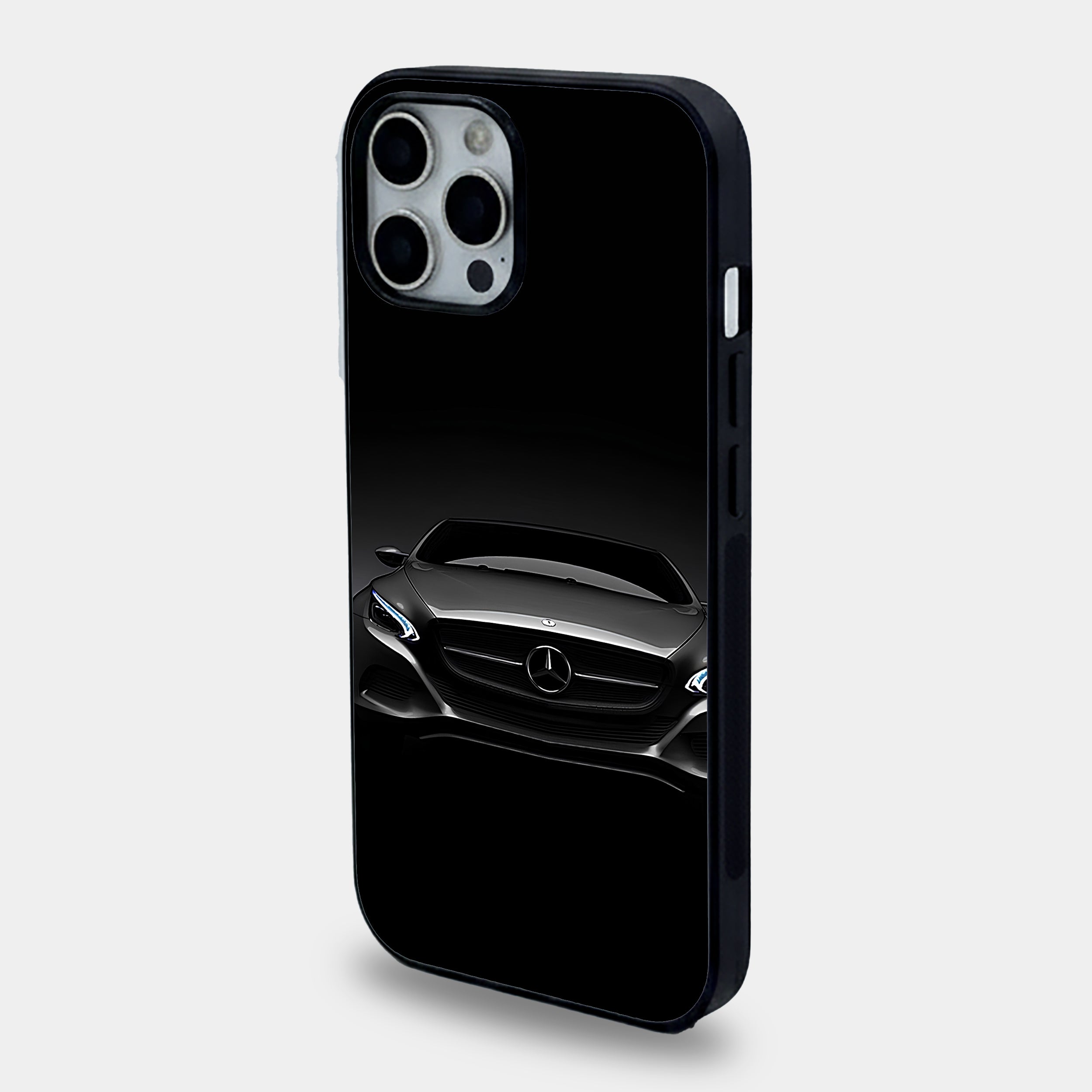Midnight Stealth Luxury Car | Premium Glass iPhone & Samsung Mobile Cover Case