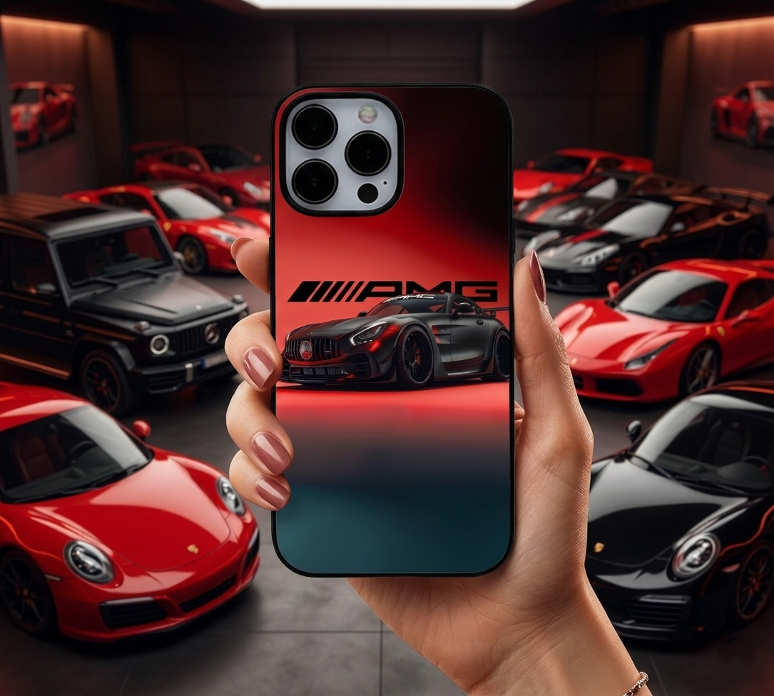 Neon Crimson AMG Racer