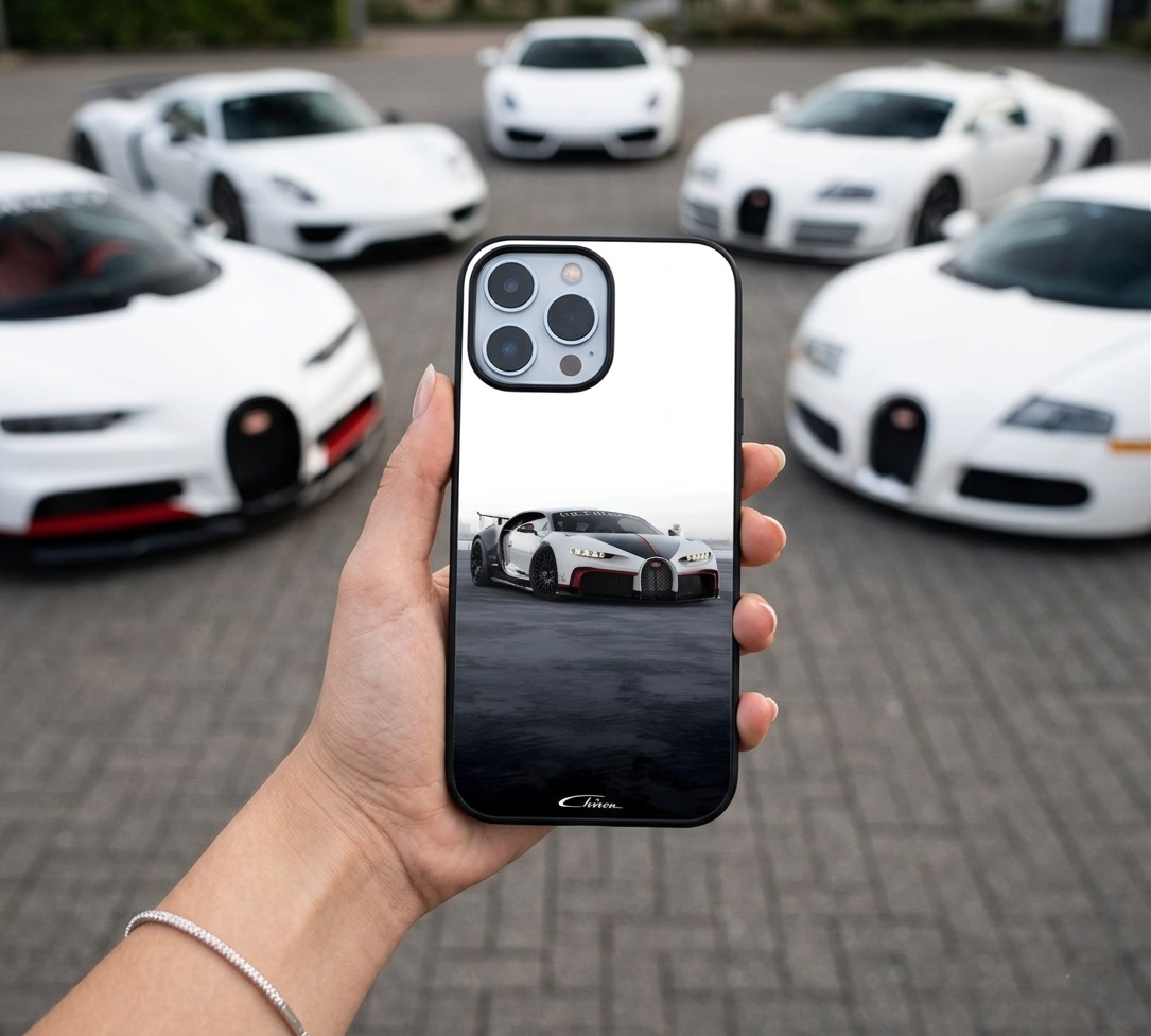 Bugatti Chiron White Case