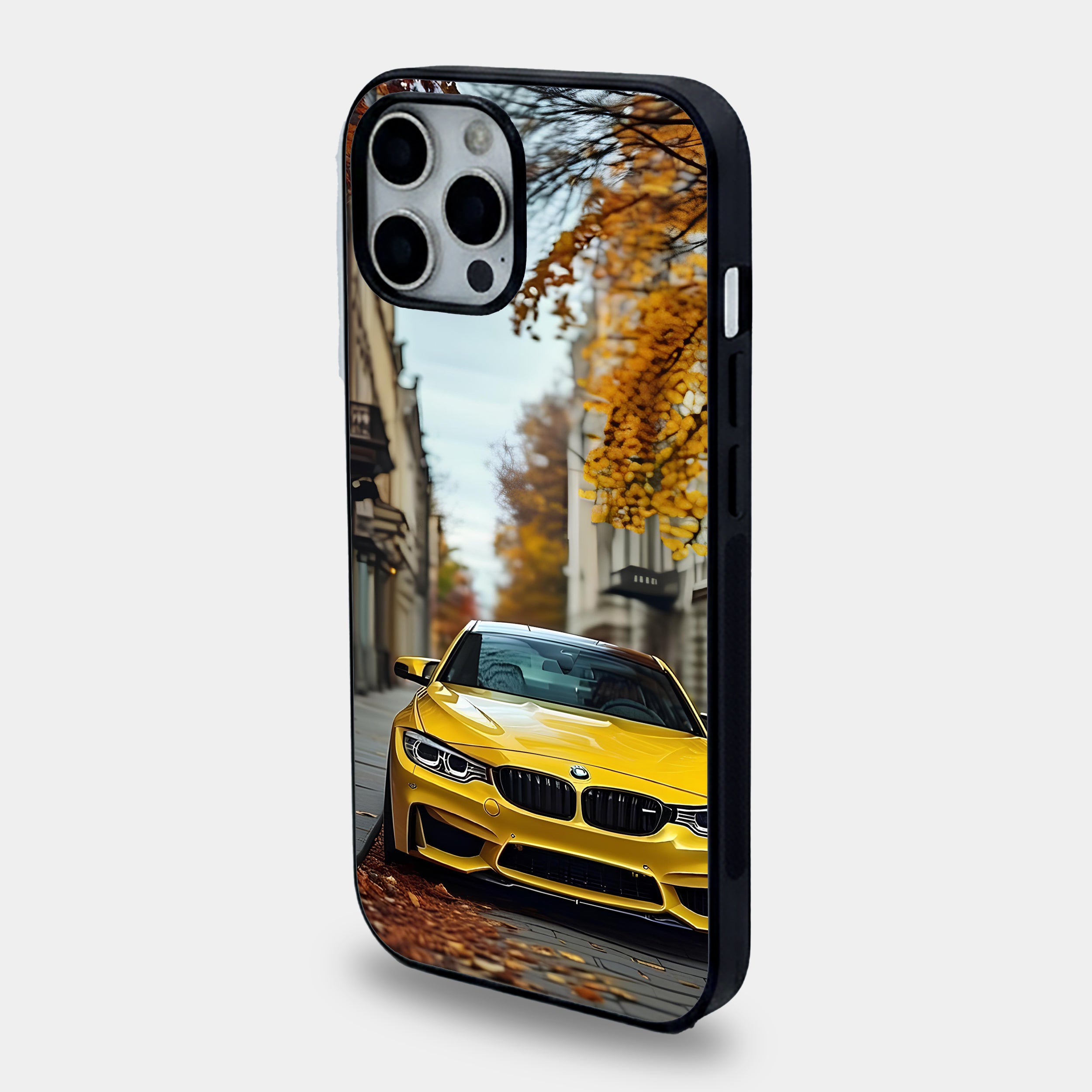 Yellow BMW Autumn Street Case