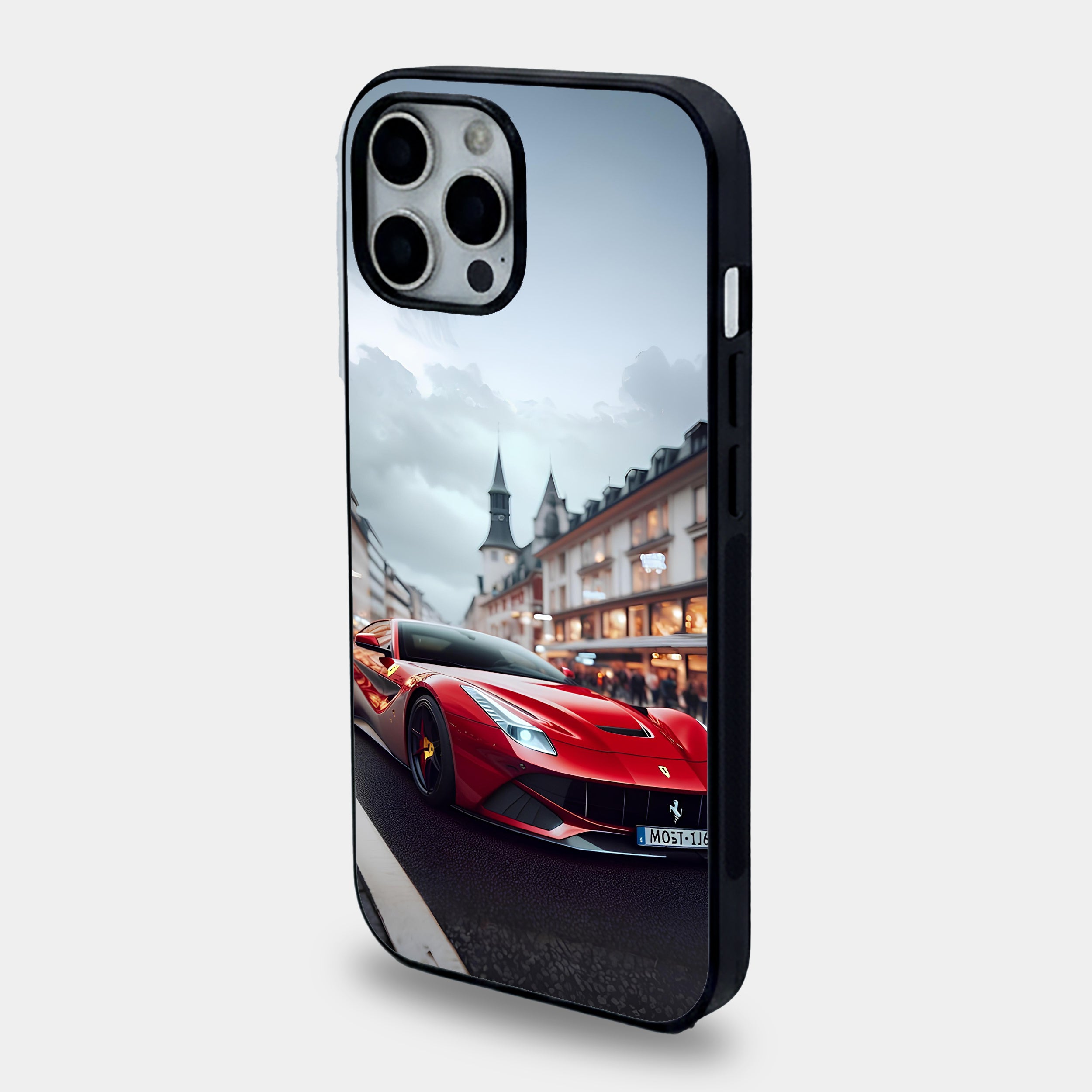 Red Ferrari European Street Case