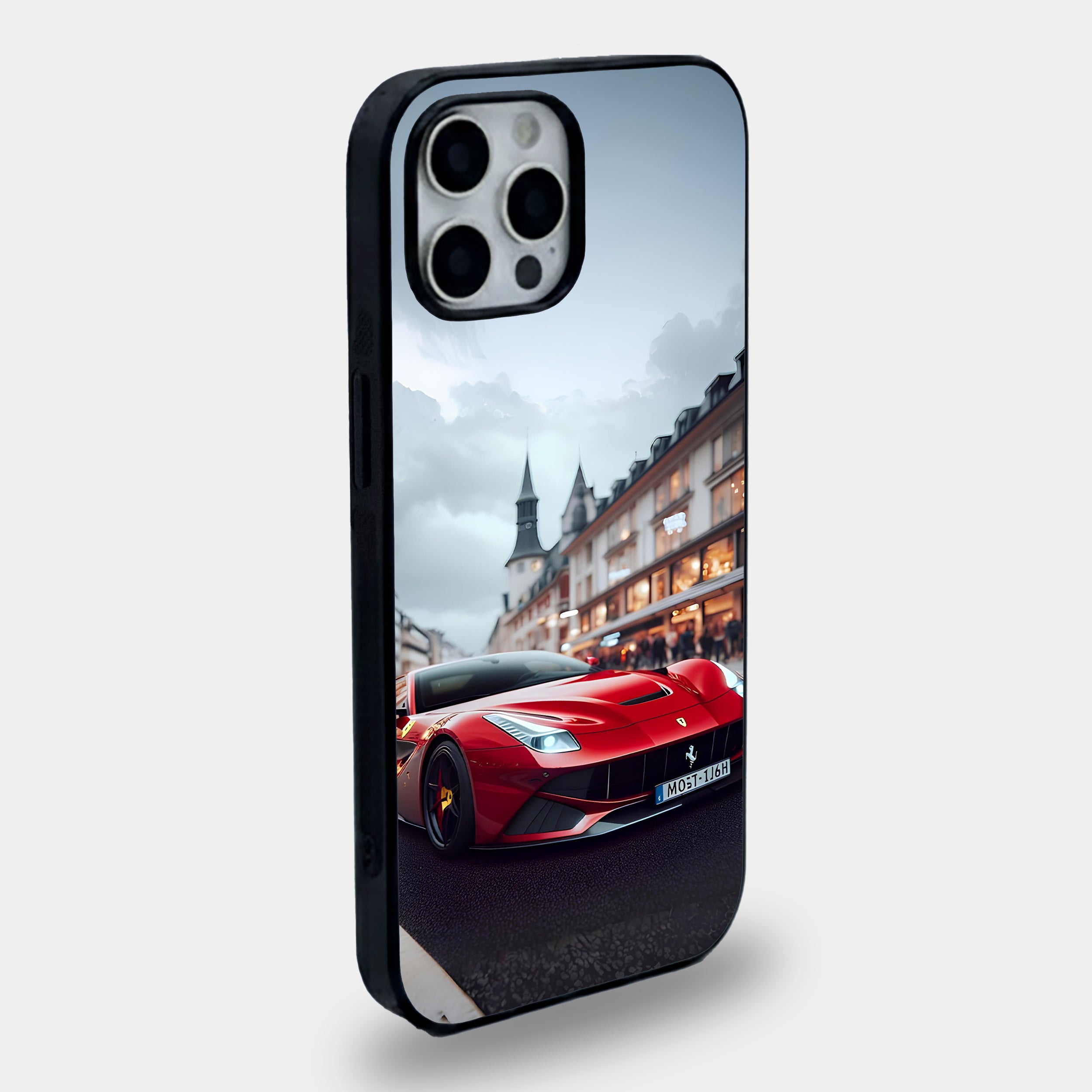 Red Ferrari European Street Case