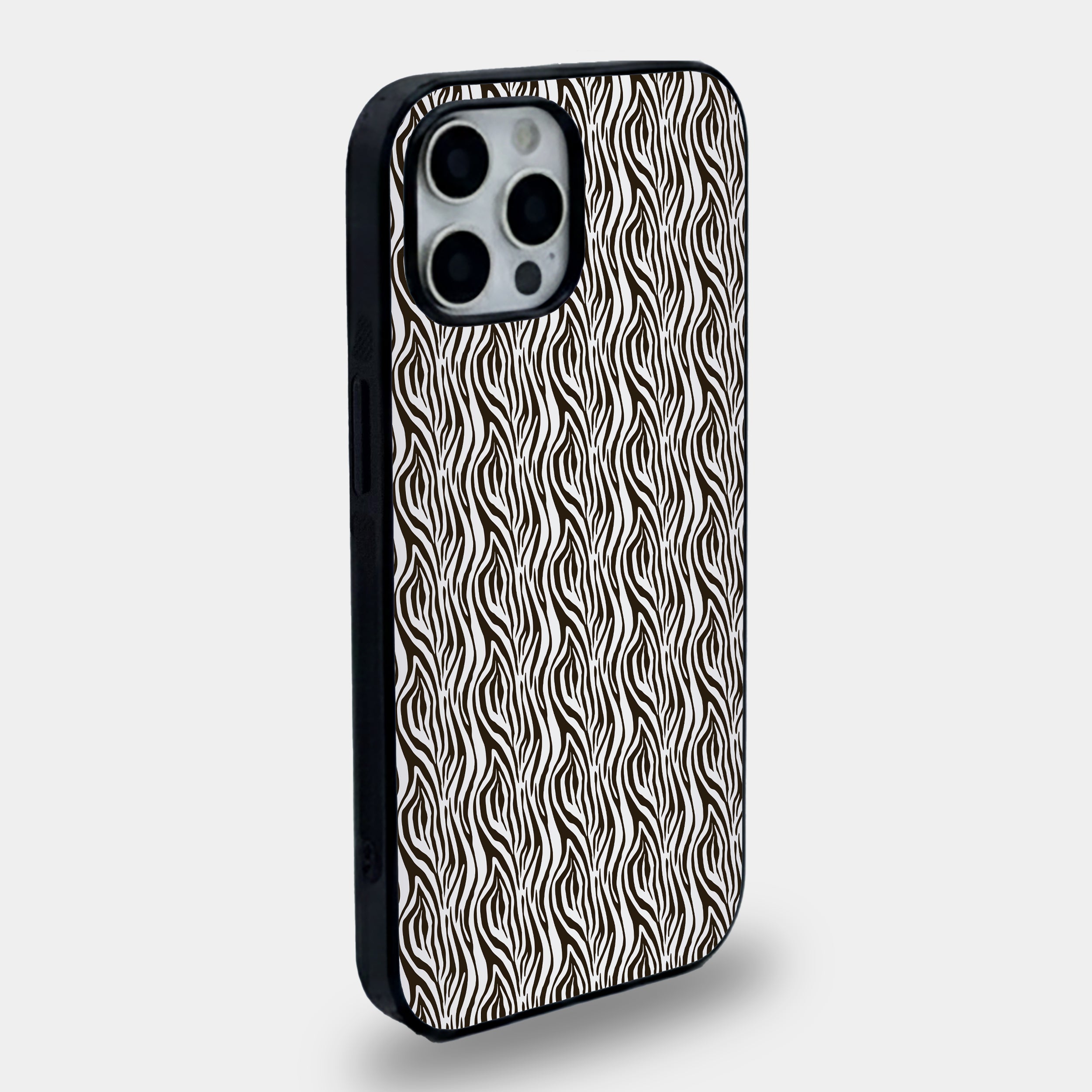 Zebra Rhythm | Premium Glass iPhone Mobile Cover Case