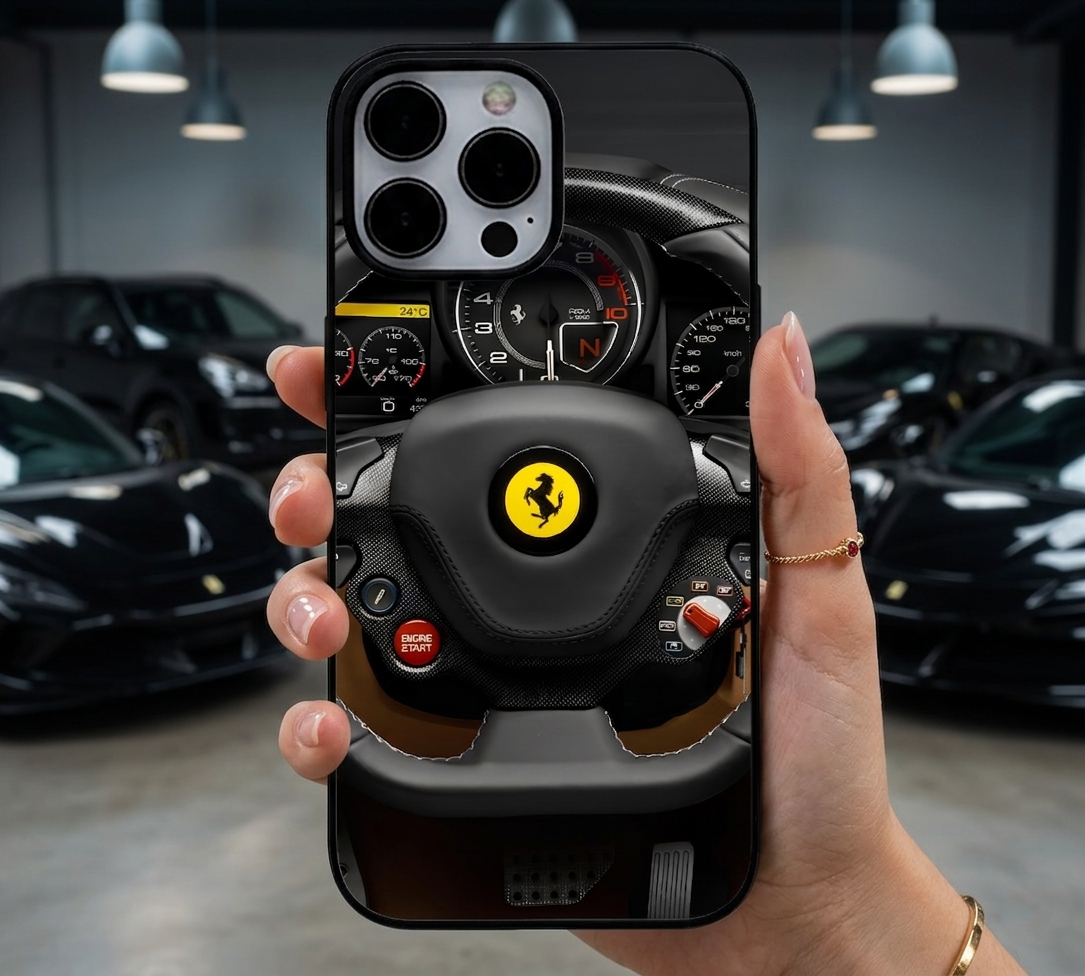 Carbon Fiber Ferrari Cockpit