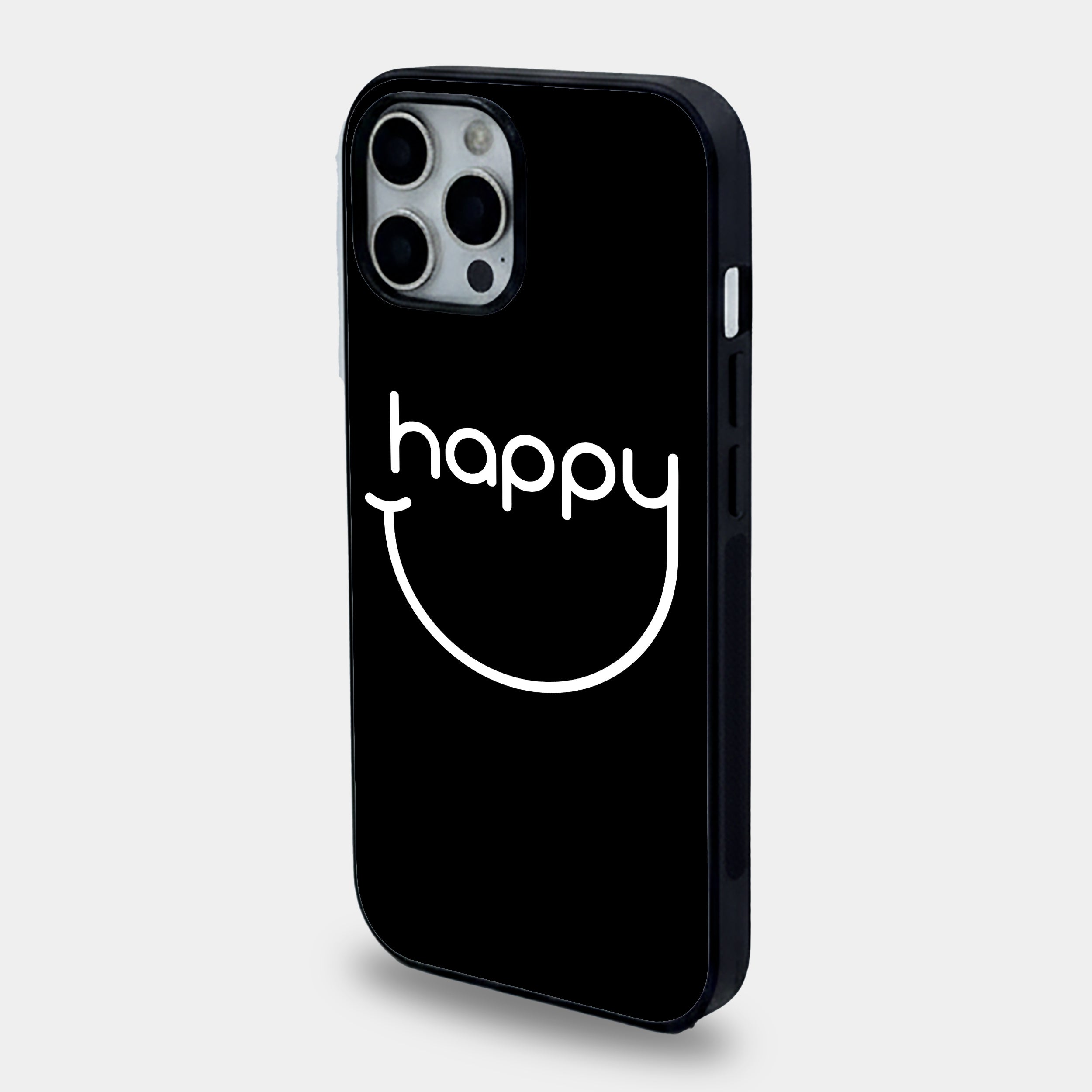 "Happy" Smile | Premium Glass iPhone & Samsung Mobile Cover Case