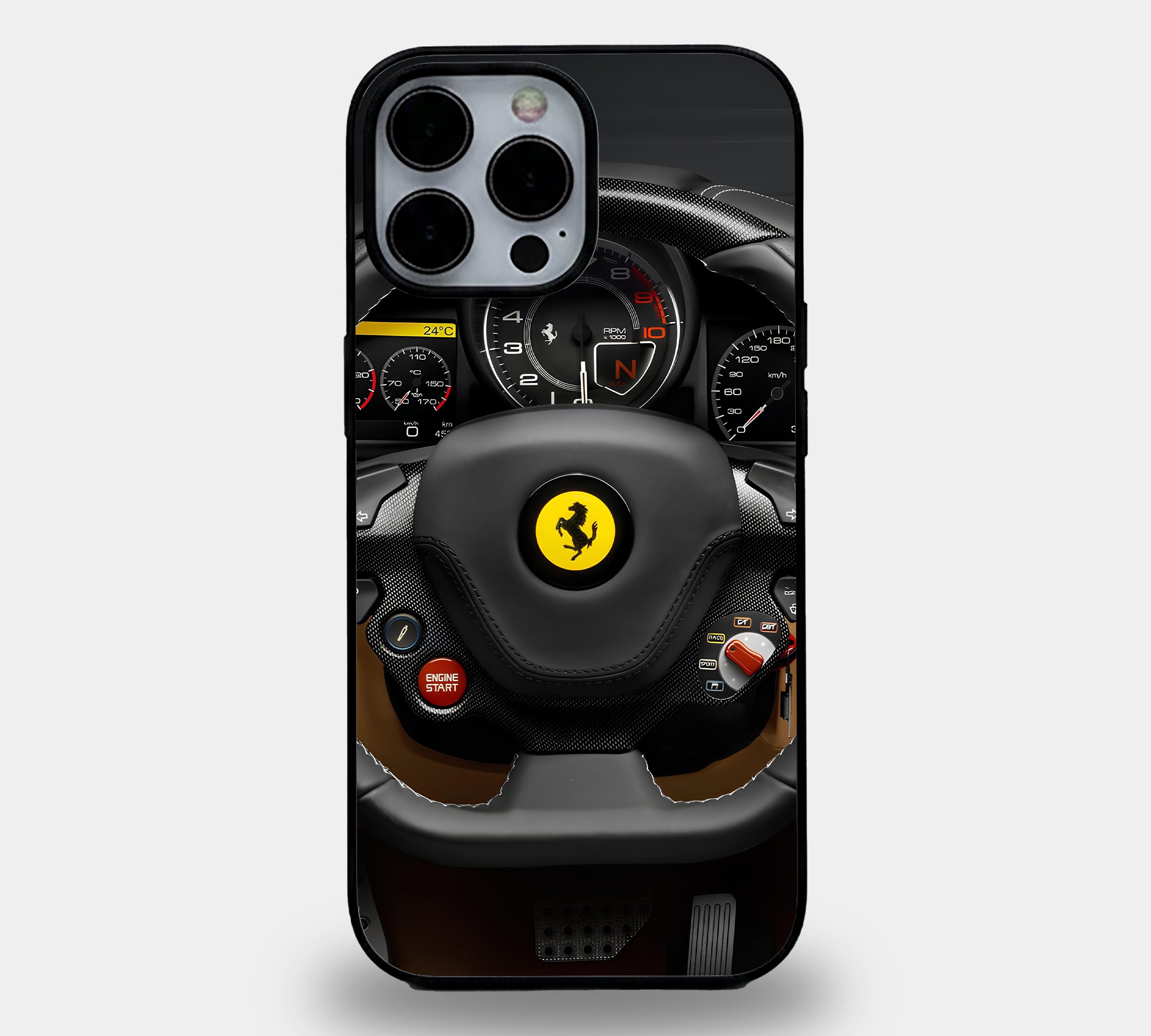 Carbon Fiber Ferrari Cockpit