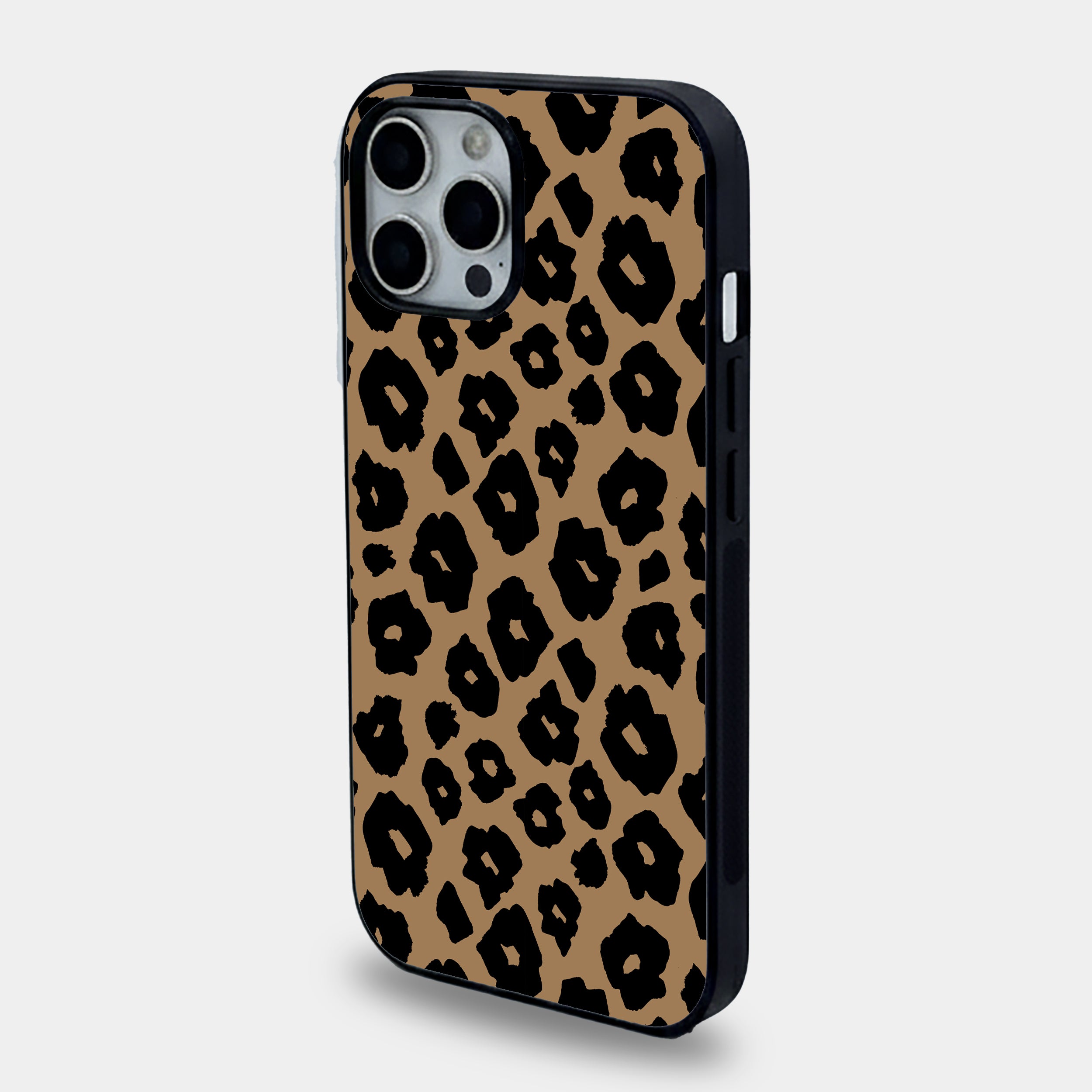 Classic Leopard Print | Premium Glass iPhone Mobile Cover Case