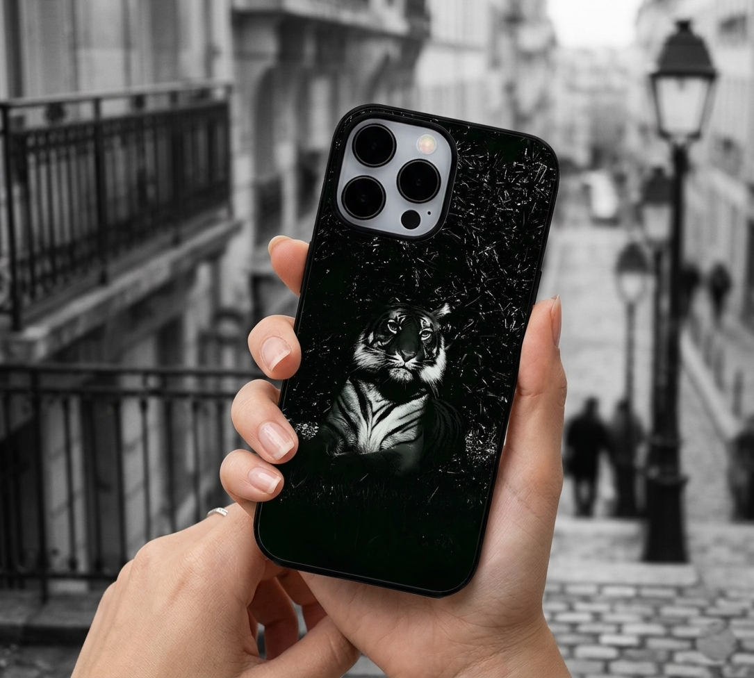 Colorful Watercolor Lion Case