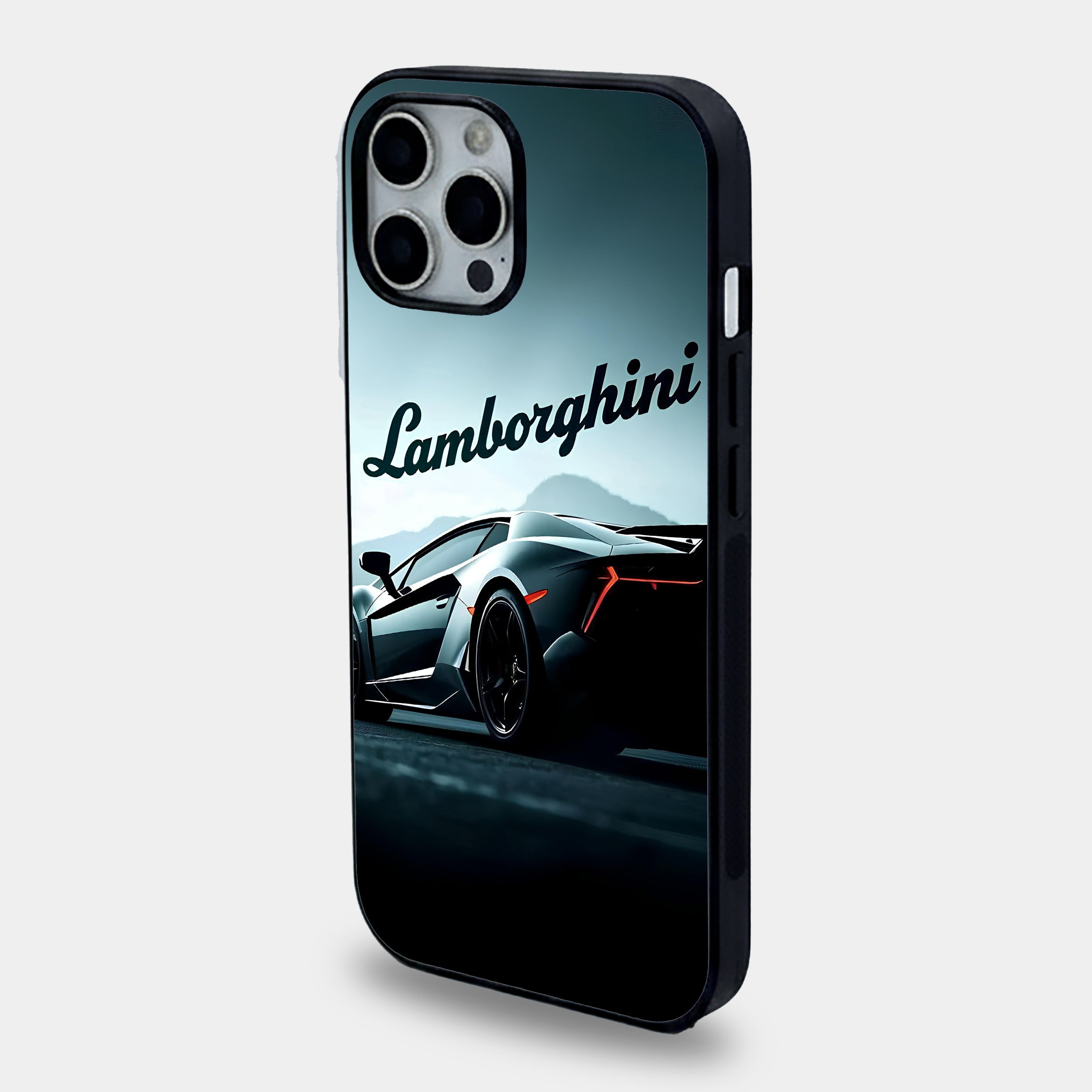 Lamborghini Supercar | Premium Glass iPhone & Samsung Mobile Cover Case